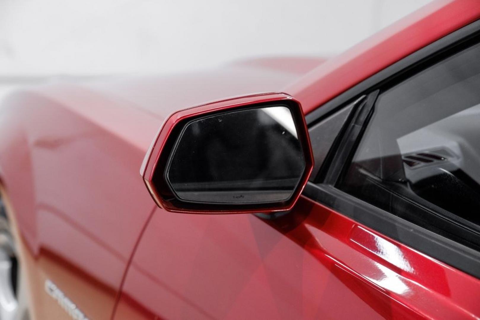 2013 Crystal Red Tint /Gray Chevrolet Camaro SS (2G1FJ1EJ9D9) with an 6.2L V8 SFI engine, Automatic transmission, located at 15300 Midway Rd., Addison, TX, 75001, (972) 702-0011, 32.958321, -96.838074- Photo#36