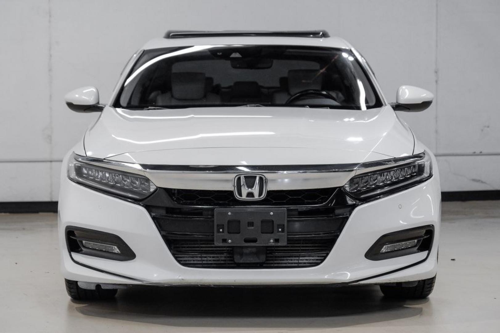 2018 Platinum White Pearl /Ivory Honda Accord Touring (1HGCV1F93JA) with an 1.5T I4 DOHC 16V Turbocharged VTEC engine, CVT transmission, located at 15300 Midway Rd., Addison, TX, 75001, (972) 702-0011, 32.958321, -96.838074- Photo#6