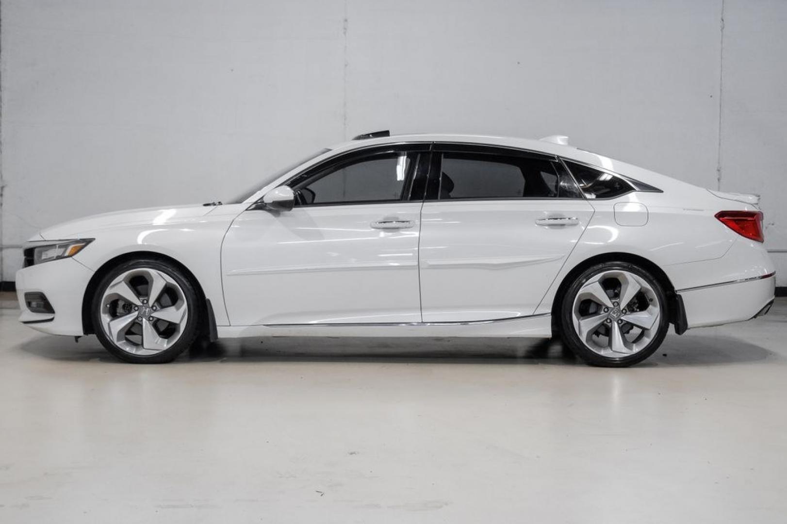 2018 Platinum White Pearl /Ivory Honda Accord Touring (1HGCV1F93JA) with an 1.5T I4 DOHC 16V Turbocharged VTEC engine, CVT transmission, located at 15300 Midway Rd., Addison, TX, 75001, (972) 702-0011, 32.958321, -96.838074- Photo#14
