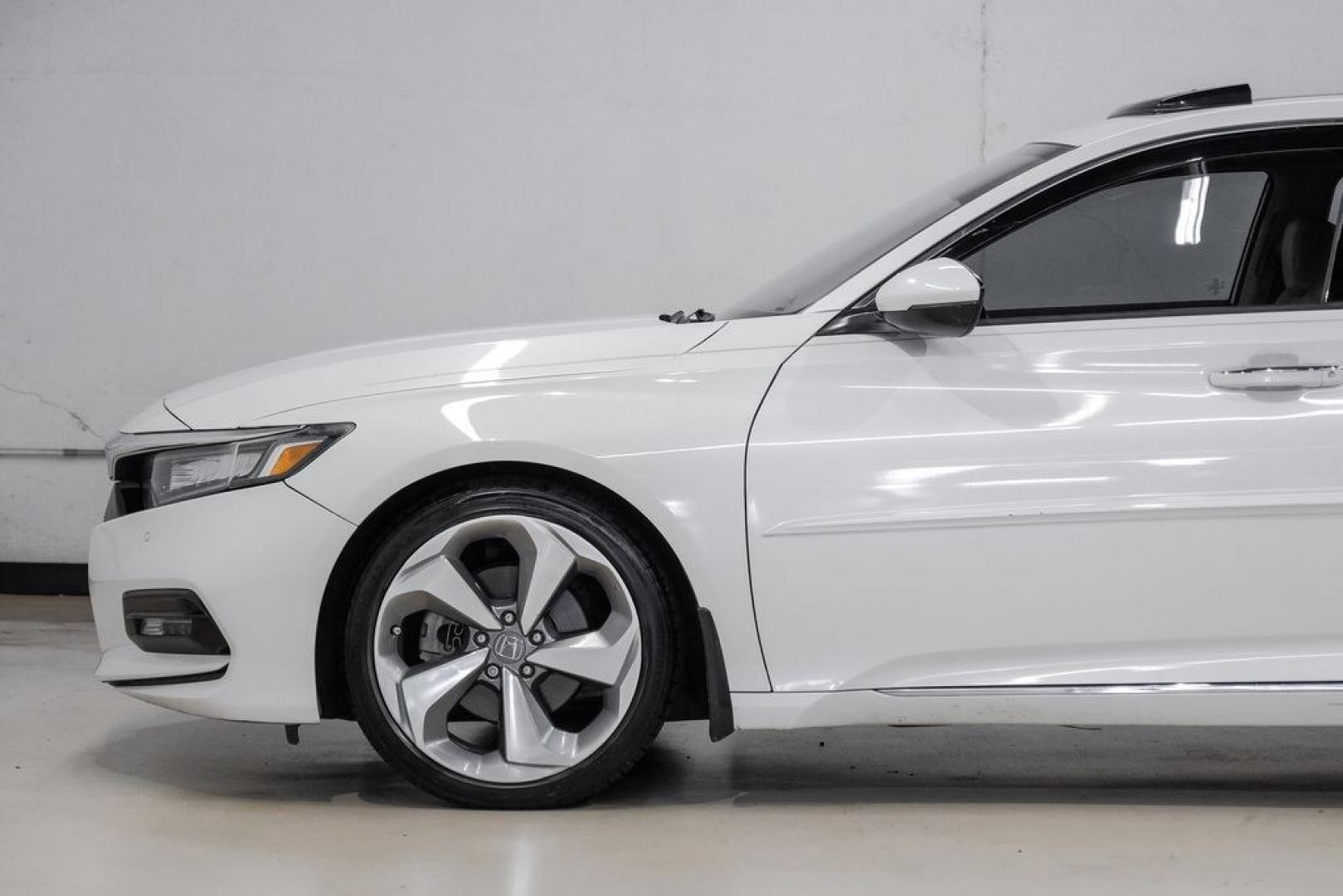 2018 Platinum White Pearl /Ivory Honda Accord Touring (1HGCV1F93JA) with an 1.5T I4 DOHC 16V Turbocharged VTEC engine, CVT transmission, located at 15300 Midway Rd., Addison, TX, 75001, (972) 702-0011, 32.958321, -96.838074- Photo#15