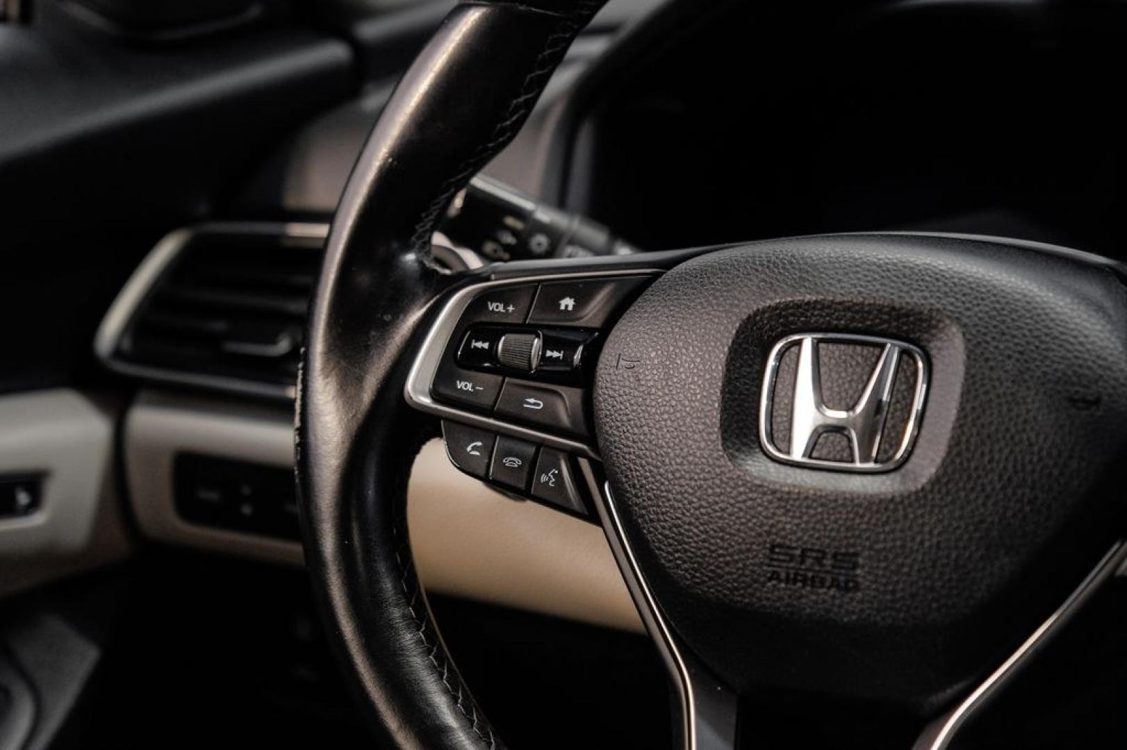 2018 Platinum White Pearl /Ivory Honda Accord Touring (1HGCV1F93JA) with an 1.5T I4 DOHC 16V Turbocharged VTEC engine, CVT transmission, located at 15300 Midway Rd., Addison, TX, 75001, (972) 702-0011, 32.958321, -96.838074- Photo#22