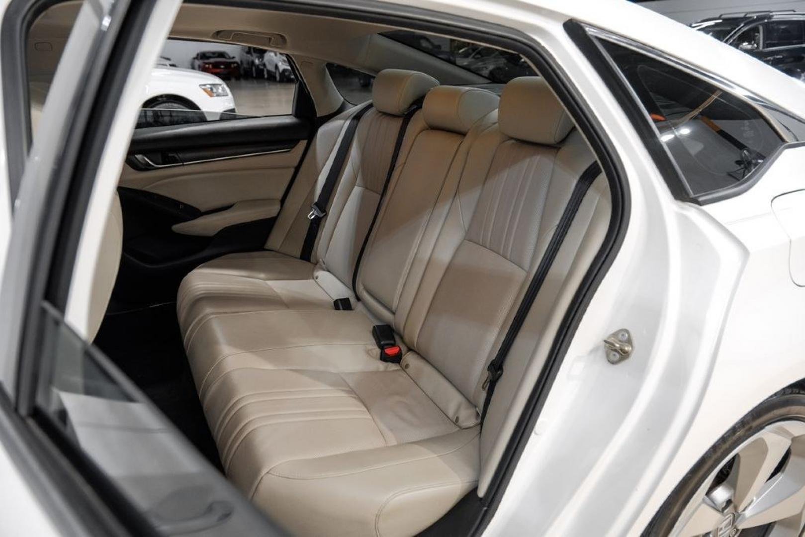 2018 Platinum White Pearl /Ivory Honda Accord Touring (1HGCV1F93JA) with an 1.5T I4 DOHC 16V Turbocharged VTEC engine, CVT transmission, located at 15300 Midway Rd., Addison, TX, 75001, (972) 702-0011, 32.958321, -96.838074- Photo#49