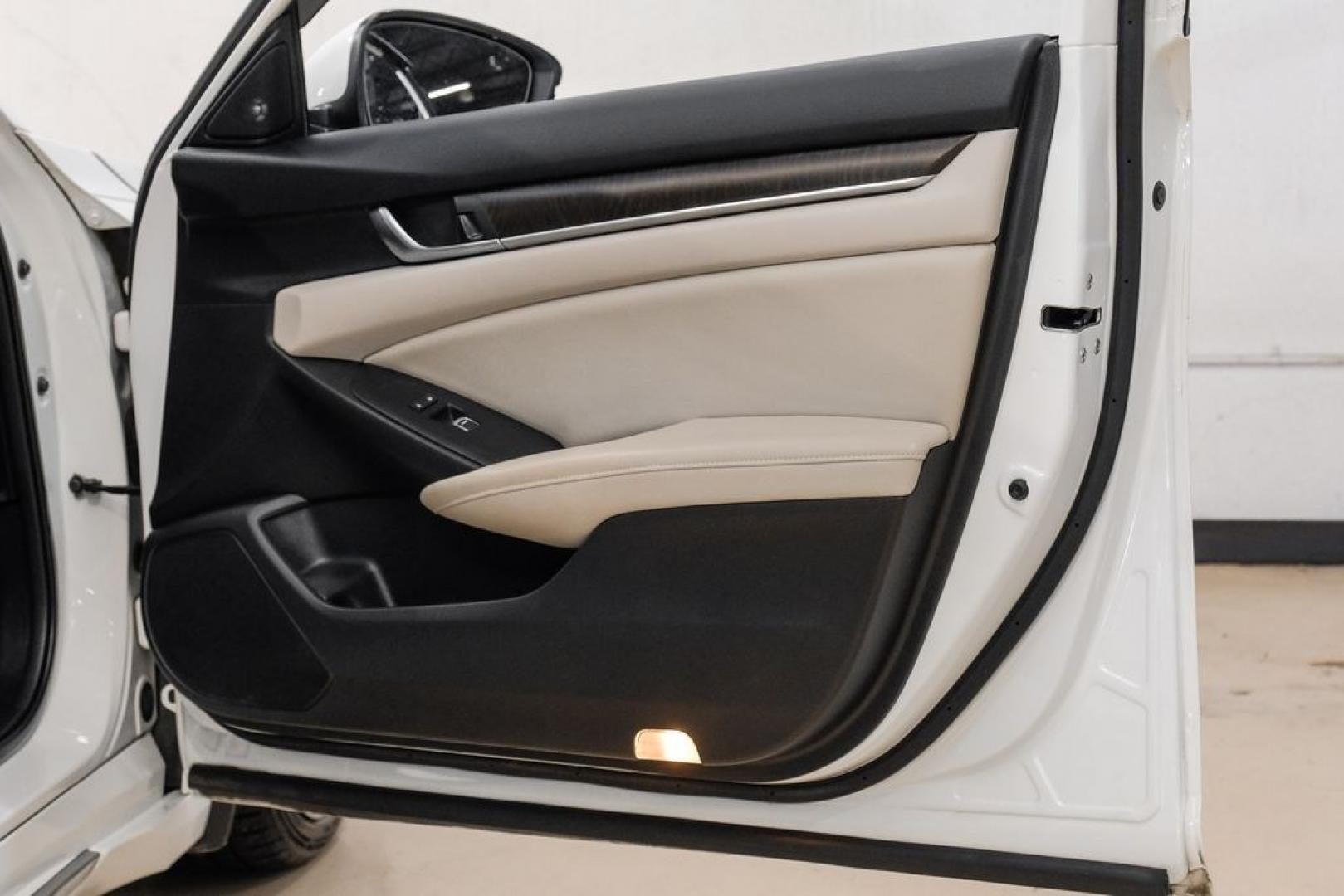 2018 Platinum White Pearl /Ivory Honda Accord Touring (1HGCV1F93JA) with an 1.5T I4 DOHC 16V Turbocharged VTEC engine, CVT transmission, located at 15300 Midway Rd., Addison, TX, 75001, (972) 702-0011, 32.958321, -96.838074- Photo#55