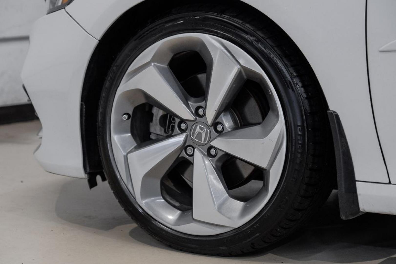 2018 Platinum White Pearl /Ivory Honda Accord Touring (1HGCV1F93JA) with an 1.5T I4 DOHC 16V Turbocharged VTEC engine, CVT transmission, located at 15300 Midway Rd., Addison, TX, 75001, (972) 702-0011, 32.958321, -96.838074- Photo#71