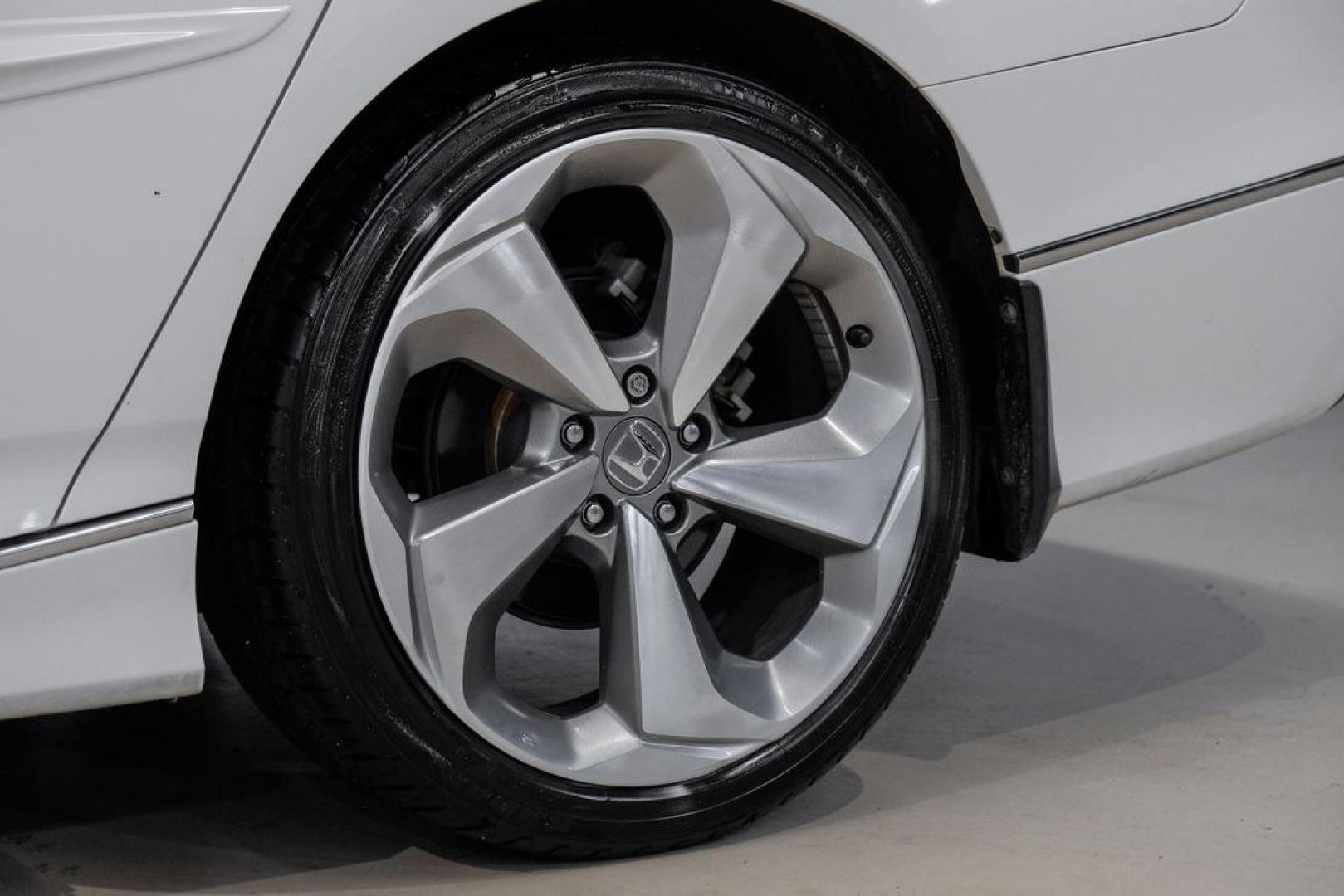 2018 Platinum White Pearl /Ivory Honda Accord Touring (1HGCV1F93JA) with an 1.5T I4 DOHC 16V Turbocharged VTEC engine, CVT transmission, located at 15300 Midway Rd., Addison, TX, 75001, (972) 702-0011, 32.958321, -96.838074- Photo#72
