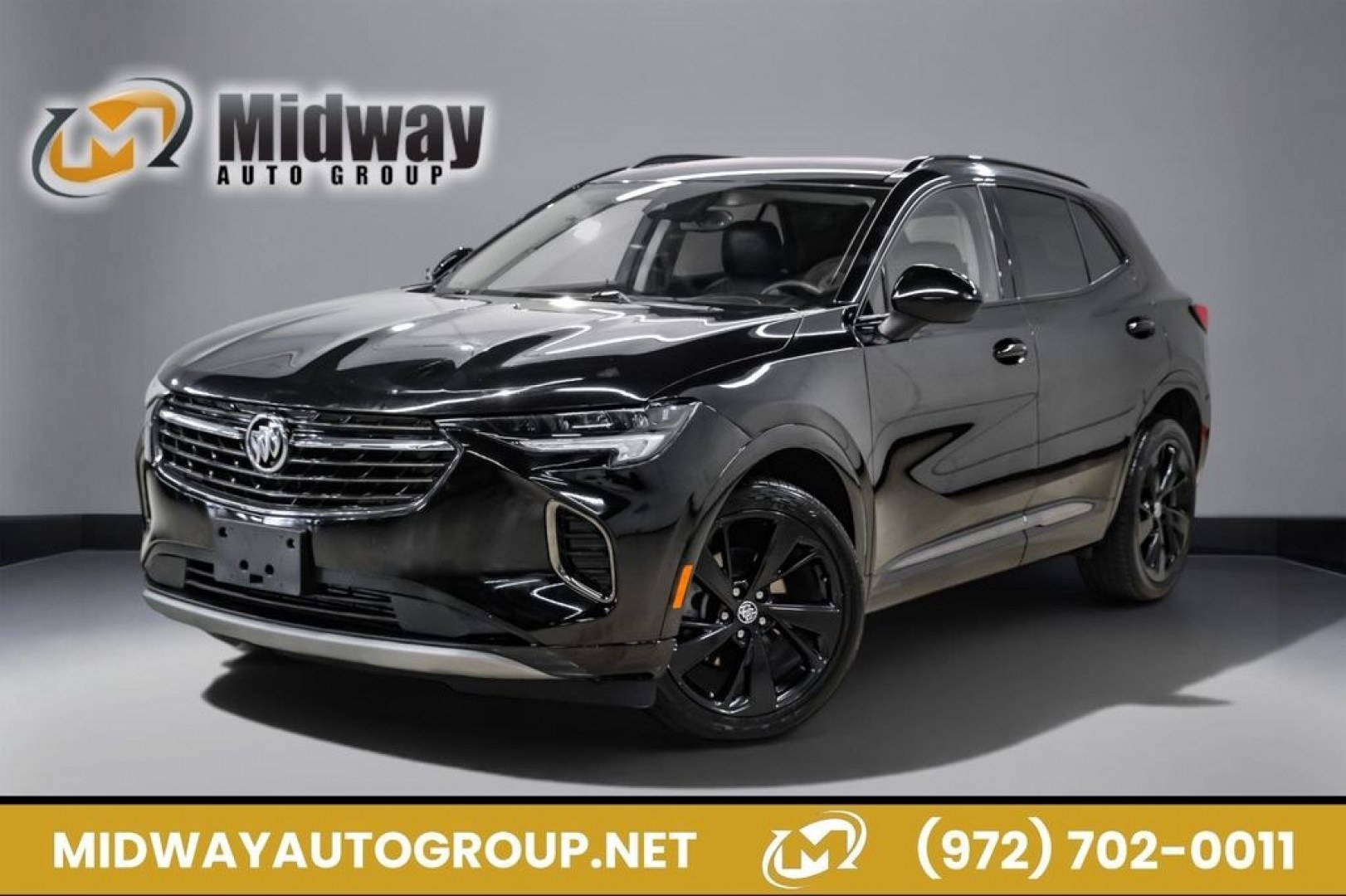2023 Ebony Twilight Metallic /Ebony Seats Buick Envision Essence (LRBFZNR4XPD) with an 2.0L Turbocharged engine, Automatic transmission, located at 15300 Midway Rd., Addison, TX, 75001, (972) 702-0011, 32.958321, -96.838074- Photo#0