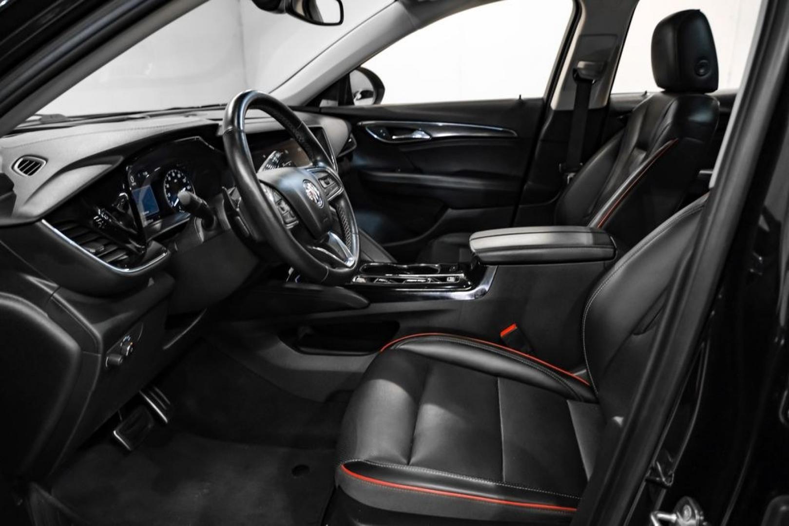 2023 Ebony Twilight Metallic /Ebony Seats Buick Envision Essence (LRBFZNR4XPD) with an 2.0L Turbocharged engine, Automatic transmission, located at 15300 Midway Rd., Addison, TX, 75001, (972) 702-0011, 32.958321, -96.838074- Photo#3