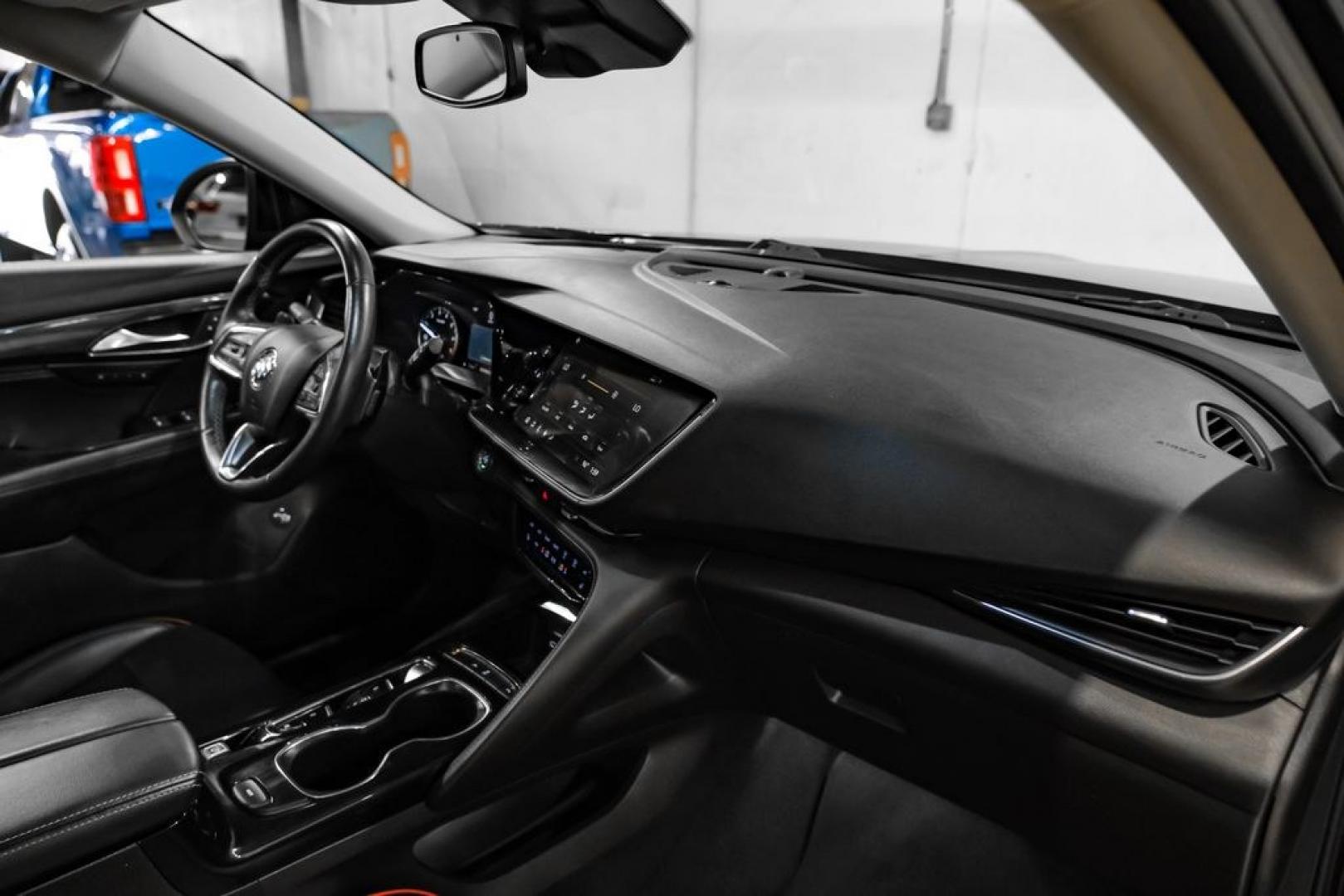 2023 Ebony Twilight Metallic /Ebony Seats Buick Envision Essence (LRBFZNR4XPD) with an 2.0L Turbocharged engine, Automatic transmission, located at 15300 Midway Rd., Addison, TX, 75001, (972) 702-0011, 32.958321, -96.838074- Photo#11