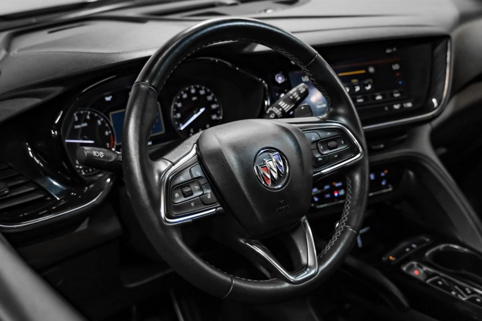 2023 Ebony Twilight Metallic /Ebony Seats Buick Envision Essence (LRBFZNR4XPD) with an 2.0L Turbocharged engine, Automatic transmission, located at 15300 Midway Rd., Addison, TX, 75001, (972) 702-0011, 32.958321, -96.838074- Photo#14