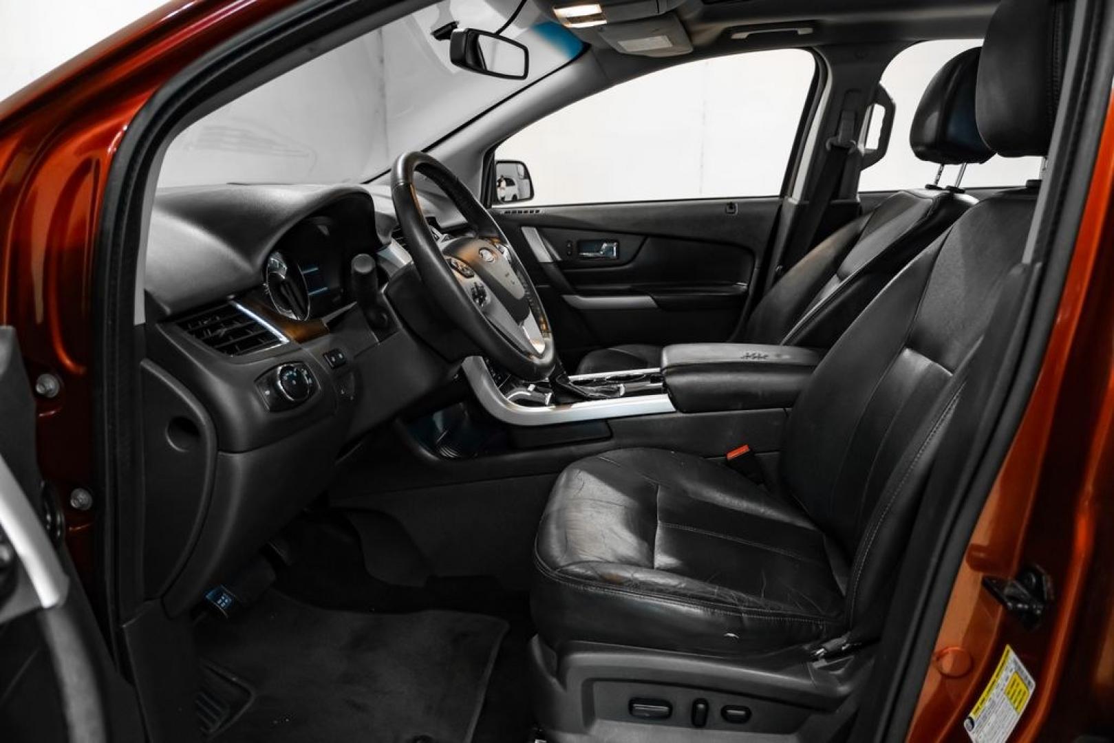 2014 Sunset /Black Ford Edge Limited (2FMDK3KC8EB) with an 3.5L V6 Ti-VCT engine, Automatic transmission, located at 15300 Midway Rd., Addison, TX, 75001, (972) 702-0011, 32.958321, -96.838074- Photo#3
