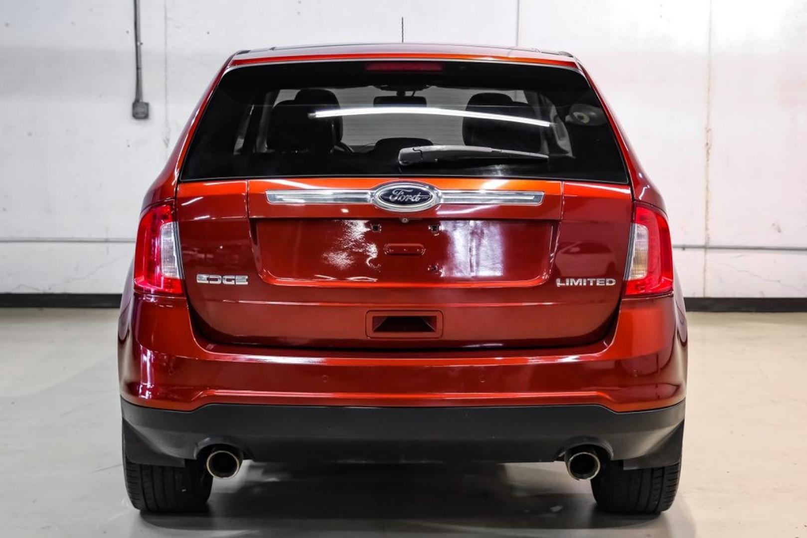 2014 Sunset /Black Ford Edge Limited (2FMDK3KC8EB) with an 3.5L V6 Ti-VCT engine, Automatic transmission, located at 15300 Midway Rd., Addison, TX, 75001, (972) 702-0011, 32.958321, -96.838074- Photo#9