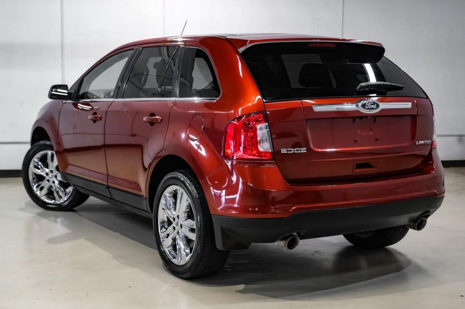 2014 Sunset /Black Ford Edge Limited (2FMDK3KC8EB) with an 3.5L V6 Ti-VCT engine, Automatic transmission, located at 15300 Midway Rd., Addison, TX, 75001, (972) 702-0011, 32.958321, -96.838074- Photo#10