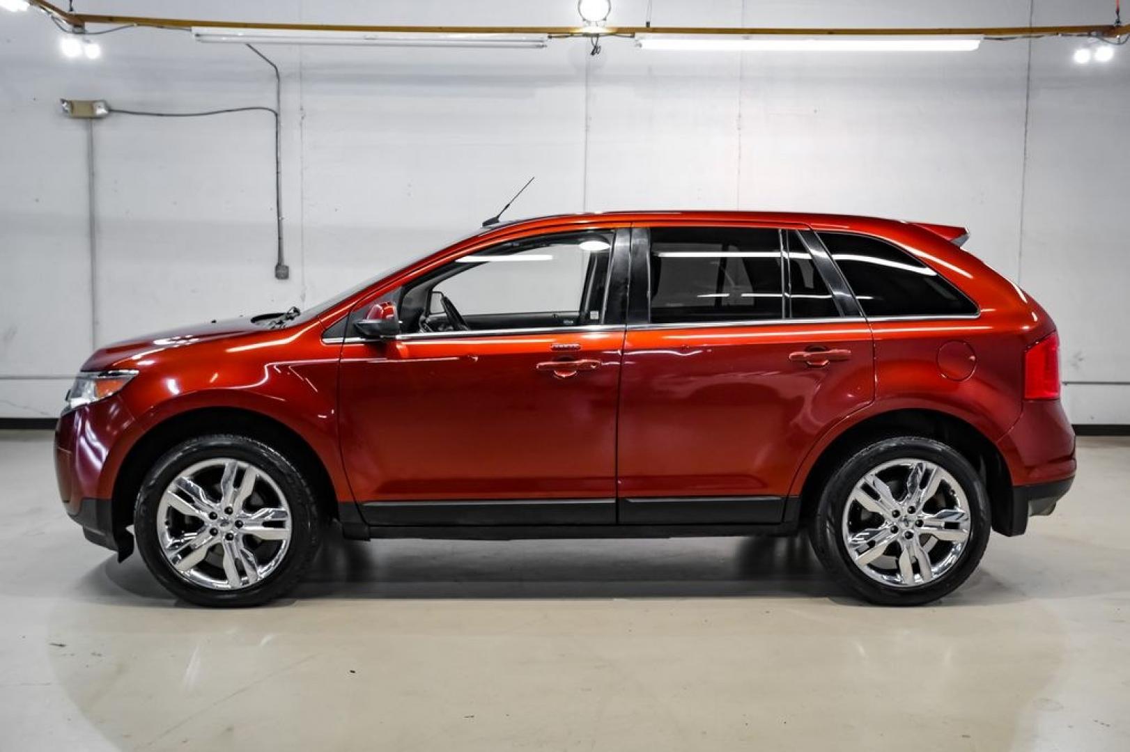 2014 Sunset /Black Ford Edge Limited (2FMDK3KC8EB) with an 3.5L V6 Ti-VCT engine, Automatic transmission, located at 15300 Midway Rd., Addison, TX, 75001, (972) 702-0011, 32.958321, -96.838074- Photo#11