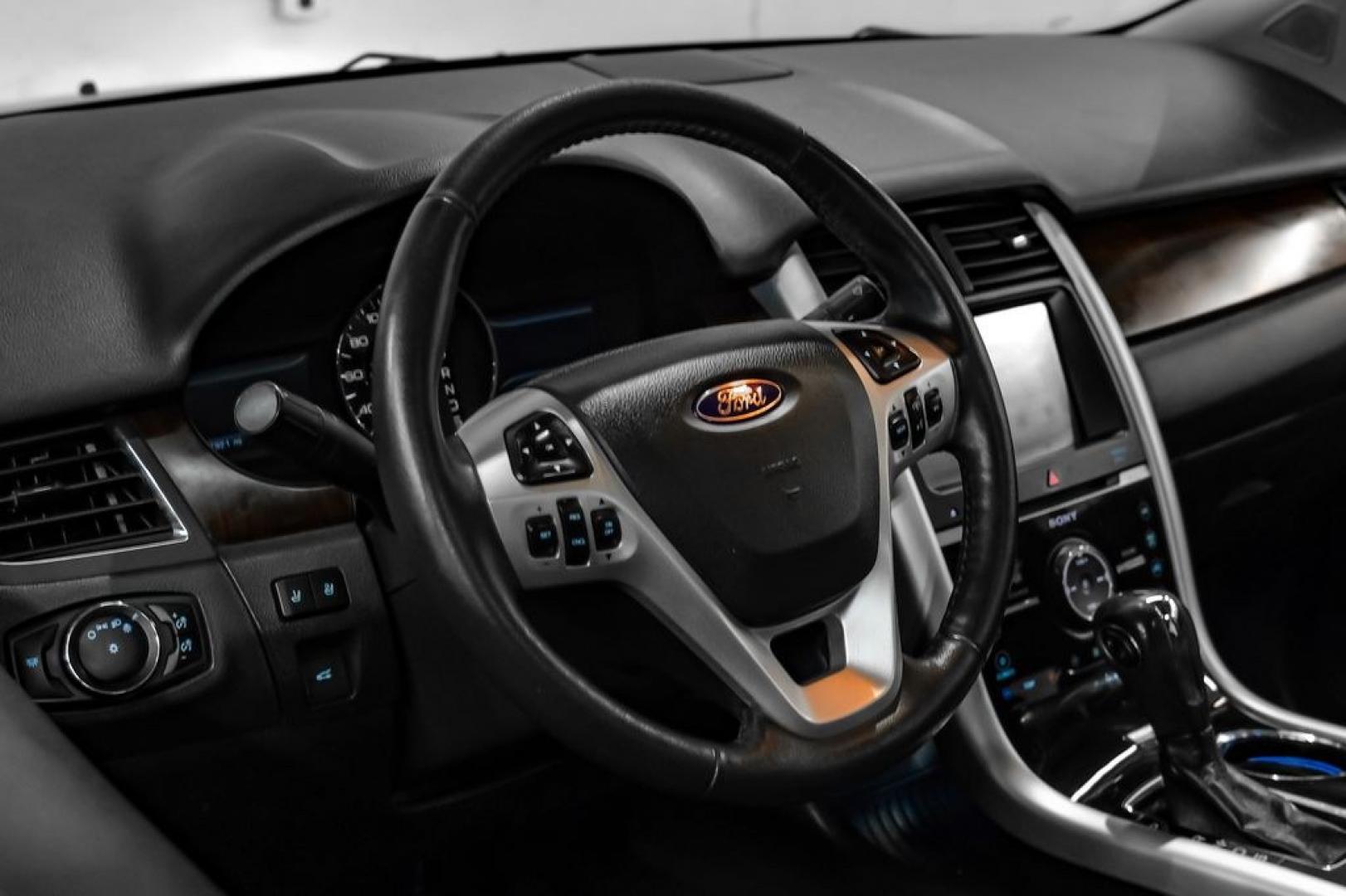 2014 Sunset /Black Ford Edge Limited (2FMDK3KC8EB) with an 3.5L V6 Ti-VCT engine, Automatic transmission, located at 15300 Midway Rd., Addison, TX, 75001, (972) 702-0011, 32.958321, -96.838074- Photo#15