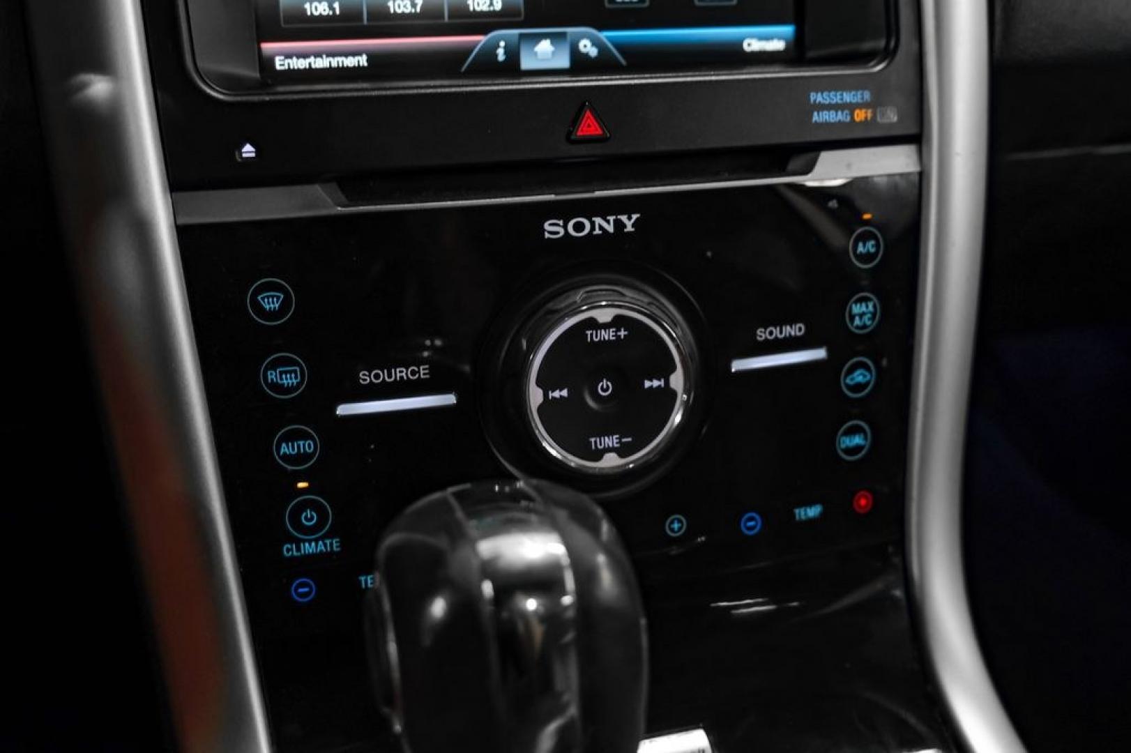 2014 Sunset /Black Ford Edge Limited (2FMDK3KC8EB) with an 3.5L V6 Ti-VCT engine, Automatic transmission, located at 15300 Midway Rd., Addison, TX, 75001, (972) 702-0011, 32.958321, -96.838074- Photo#24
