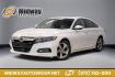 2019 Platinum White Pearl /Ivory Honda Accord EX-L (1HGCV1F58KA) with an 1.5T I4 DOHC 16V Turbocharged VTEC engine, CVT transmission, located at 15300 Midway Rd., Addison, TX, 75001, (972) 702-0011, 32.958321, -96.838074- Photo#0