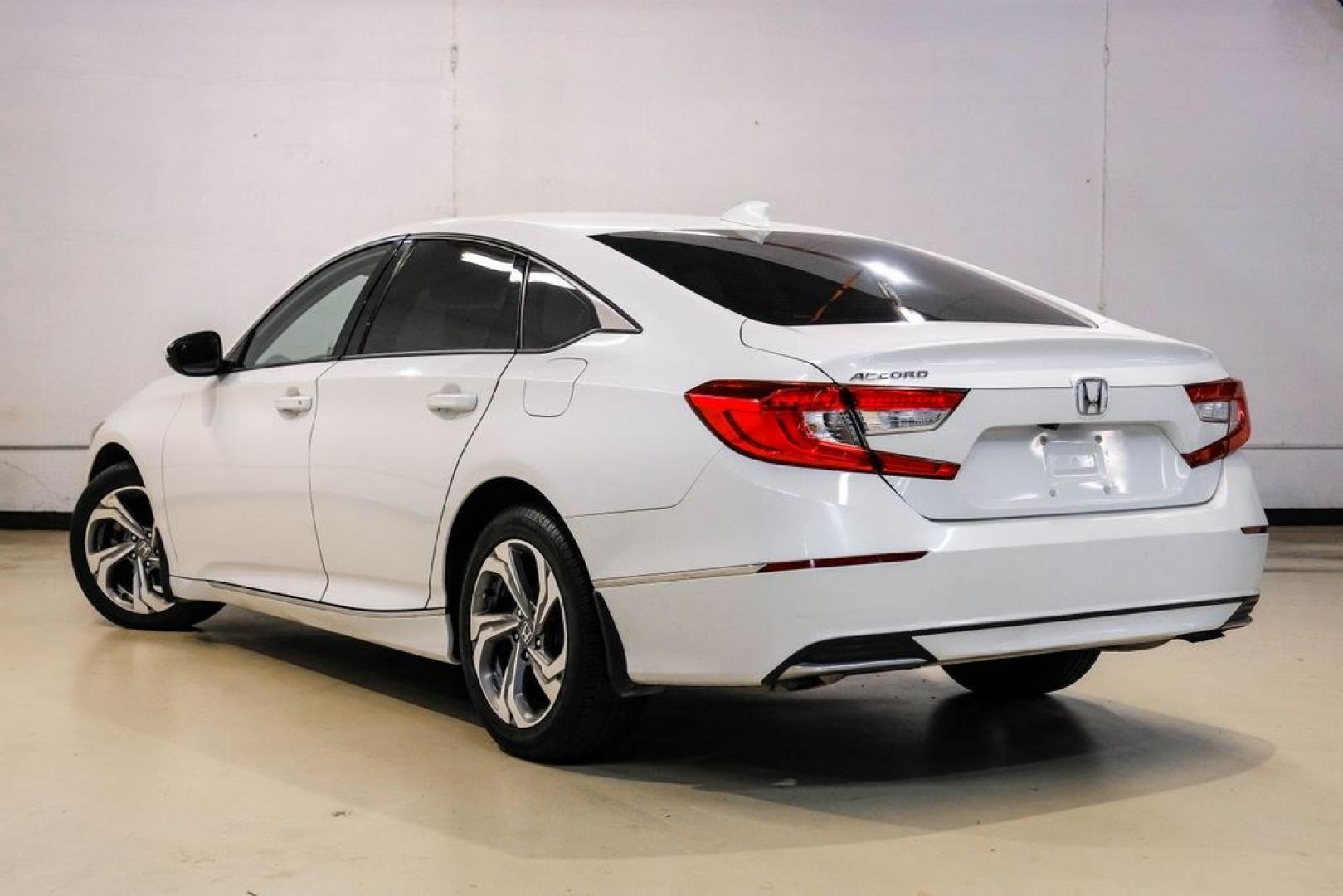 2019 Platinum White Pearl /Ivory Honda Accord EX-L (1HGCV1F58KA) with an 1.5T I4 DOHC 16V Turbocharged VTEC engine, CVT transmission, located at 15300 Midway Rd., Addison, TX, 75001, (972) 702-0011, 32.958321, -96.838074- Photo#14