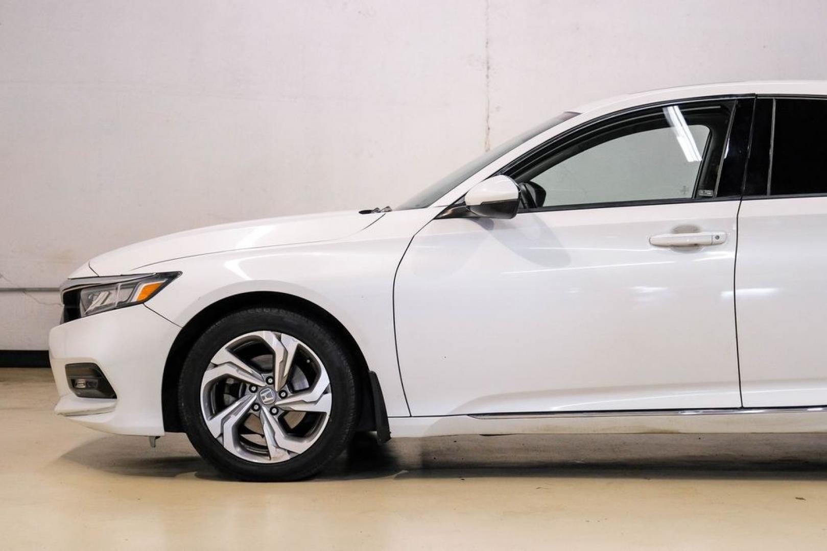 2019 Platinum White Pearl /Ivory Honda Accord EX-L (1HGCV1F58KA) with an 1.5T I4 DOHC 16V Turbocharged VTEC engine, CVT transmission, located at 15300 Midway Rd., Addison, TX, 75001, (972) 702-0011, 32.958321, -96.838074- Photo#16