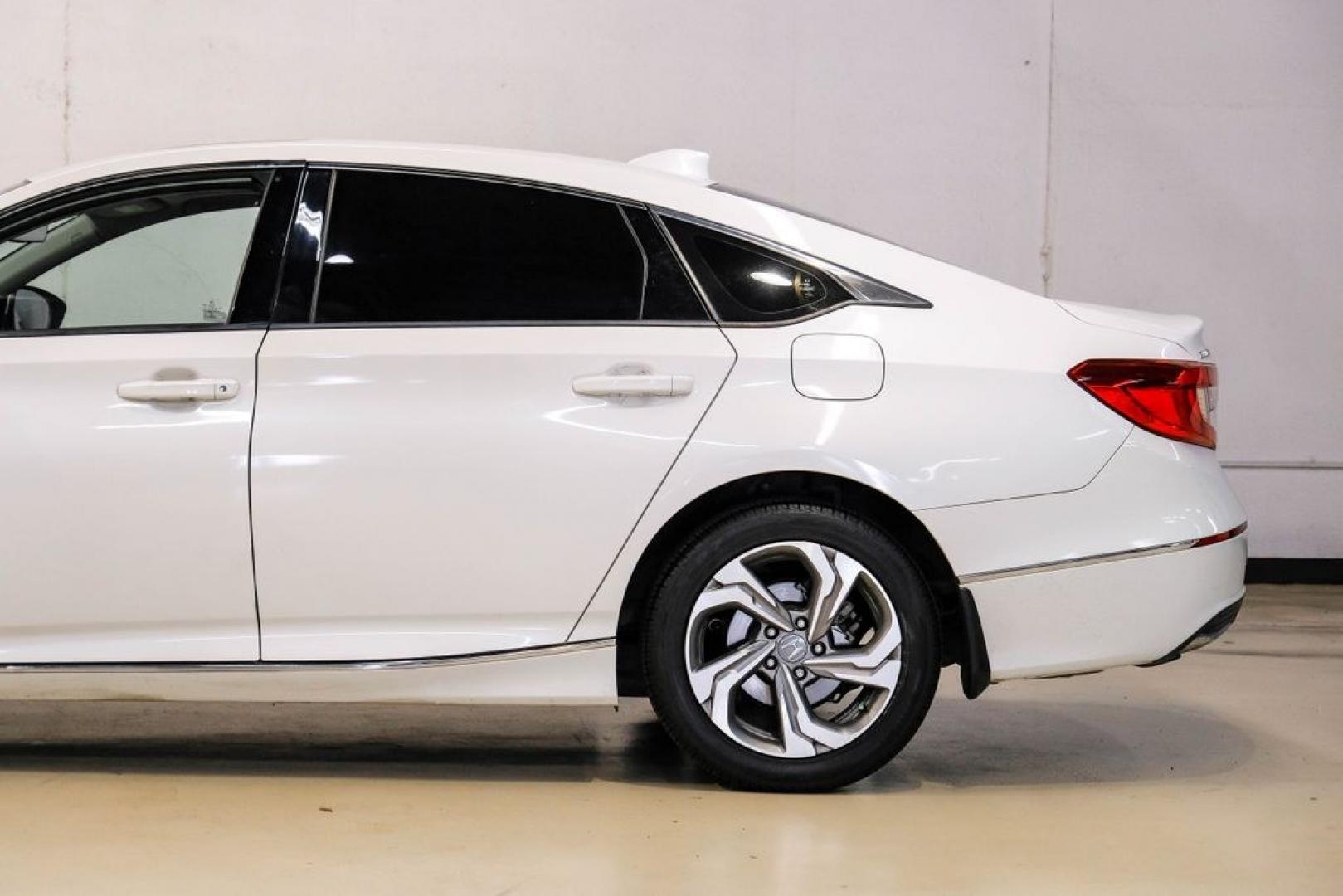2019 Platinum White Pearl /Ivory Honda Accord EX-L (1HGCV1F58KA) with an 1.5T I4 DOHC 16V Turbocharged VTEC engine, CVT transmission, located at 15300 Midway Rd., Addison, TX, 75001, (972) 702-0011, 32.958321, -96.838074- Photo#17