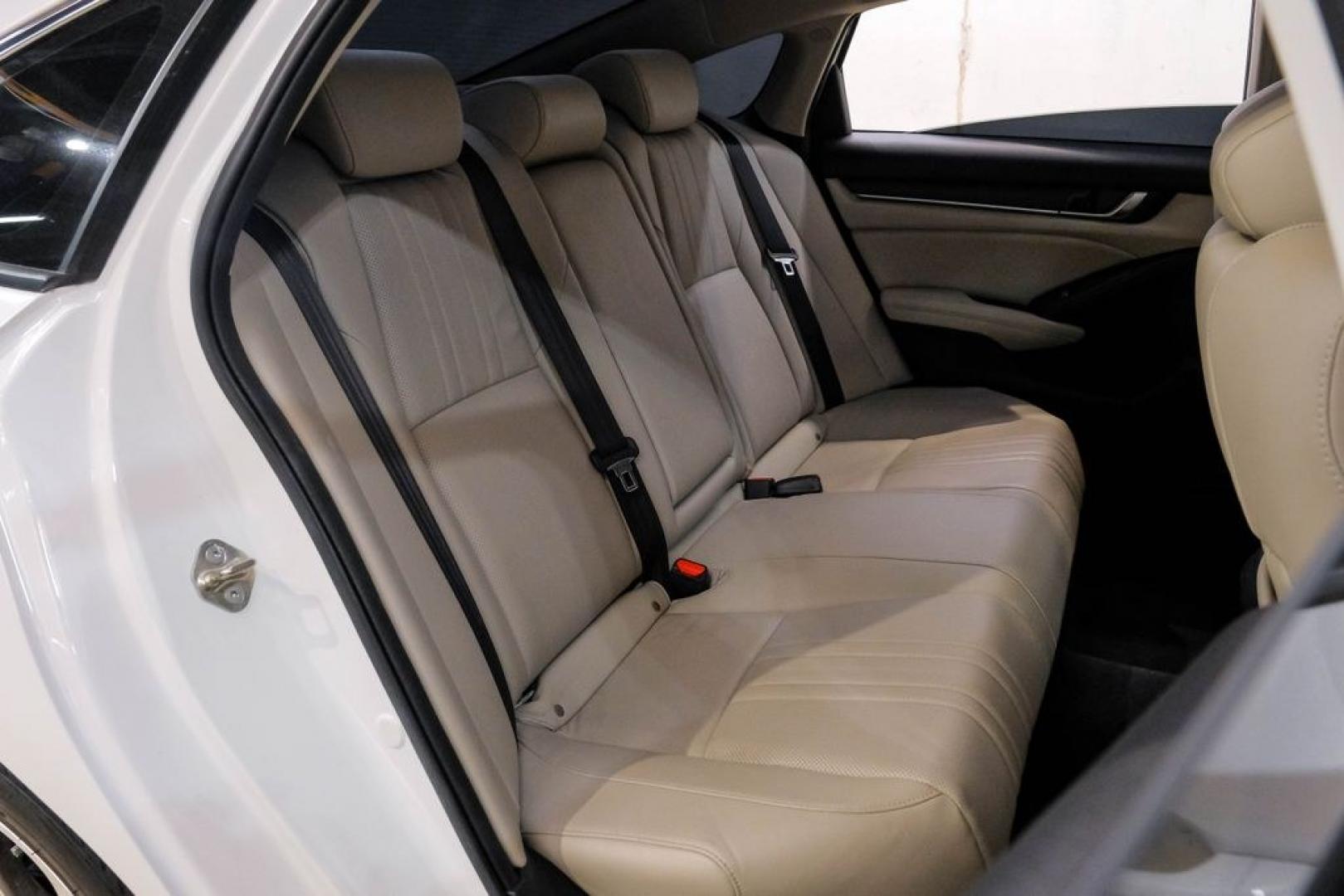 2019 Platinum White Pearl /Ivory Honda Accord EX-L (1HGCV1F58KA) with an 1.5T I4 DOHC 16V Turbocharged VTEC engine, CVT transmission, located at 15300 Midway Rd., Addison, TX, 75001, (972) 702-0011, 32.958321, -96.838074- Photo#44
