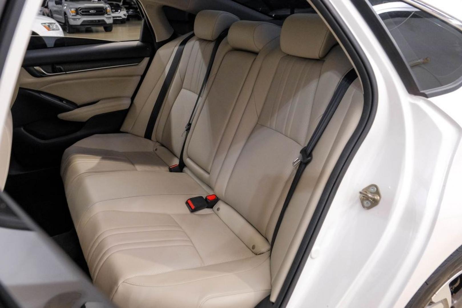 2019 Platinum White Pearl /Ivory Honda Accord EX-L (1HGCV1F58KA) with an 1.5T I4 DOHC 16V Turbocharged VTEC engine, CVT transmission, located at 15300 Midway Rd., Addison, TX, 75001, (972) 702-0011, 32.958321, -96.838074- Photo#48