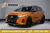 2023 Orange Metallic /Charcoal Nissan Kicks SR (3N1CP5DVXPL) with an 1.6L 4-Cylinder DOHC 16V engine, CVT transmission, located at 15300 Midway Rd., Addison, TX, 75001, (972) 702-0011, 32.958321, -96.838074- Photo#0