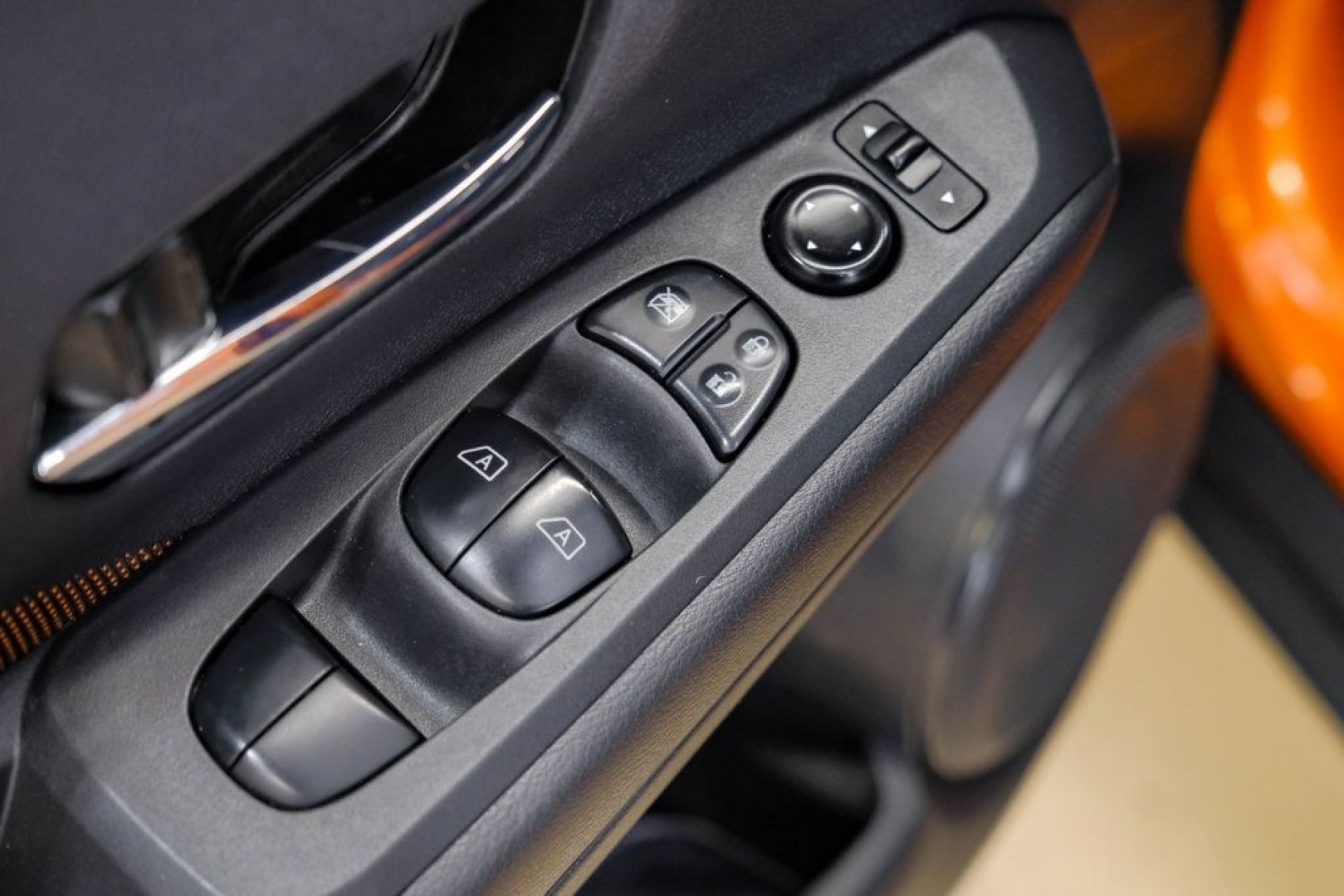 2023 Orange Metallic /Charcoal Nissan Kicks SR (3N1CP5DVXPL) with an 1.6L 4-Cylinder DOHC 16V engine, CVT transmission, located at 15300 Midway Rd., Addison, TX, 75001, (972) 702-0011, 32.958321, -96.838074- Photo#53