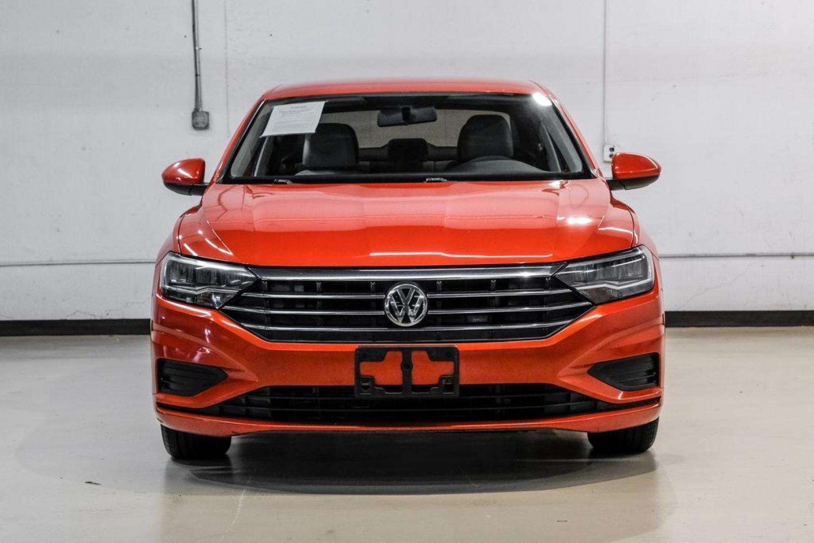 2019 Habanero Orange Metallic /Dark Beige Volkswagen Jetta 1.4T S (3VWN57BU9KM) with an 1.4L TSI engine, Manual transmission, located at 15300 Midway Rd., Addison, TX, 75001, (972) 702-0011, 32.958321, -96.838074- Photo#6