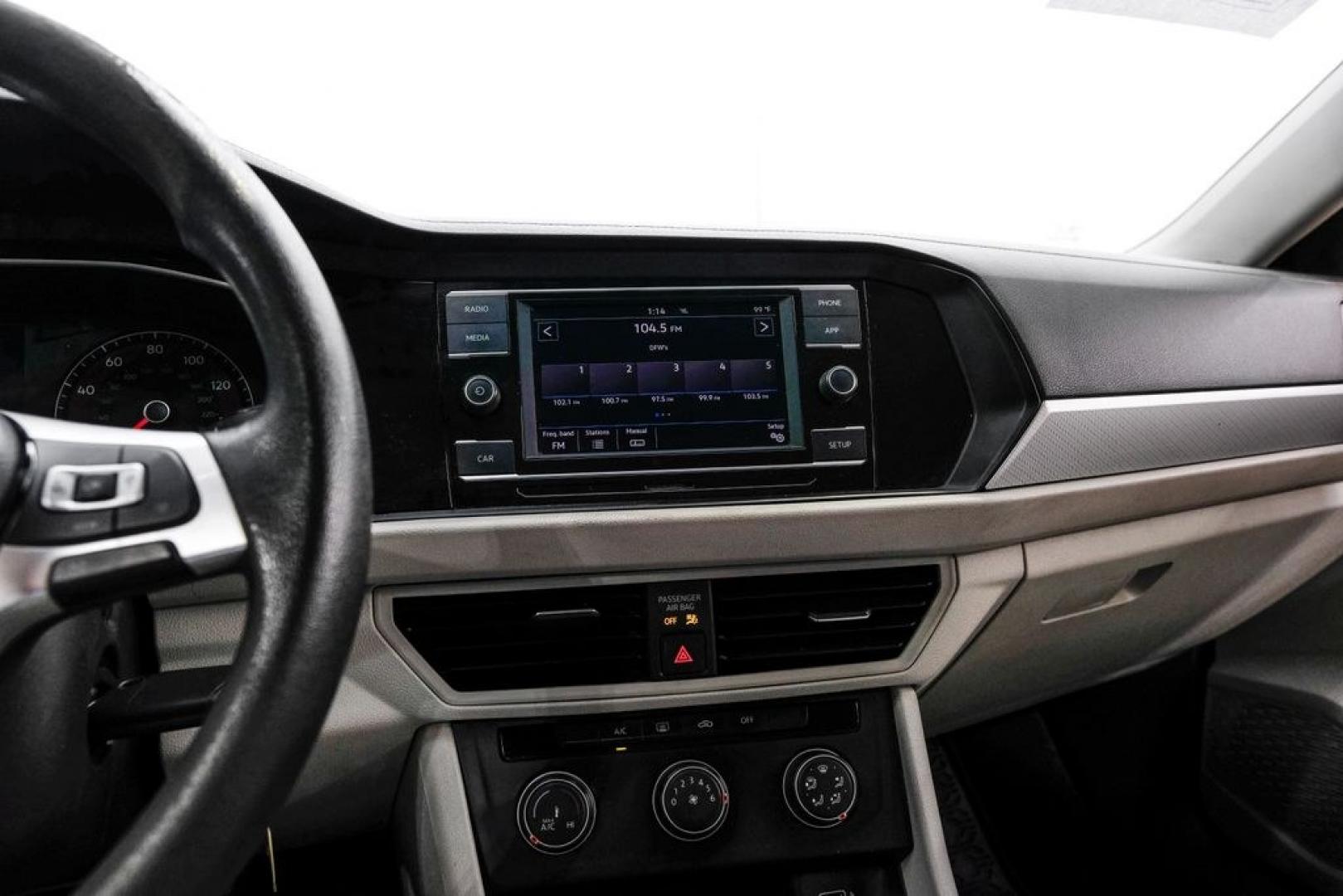 2019 Habanero Orange Metallic /Dark Beige Volkswagen Jetta 1.4T S (3VWN57BU9KM) with an 1.4L TSI engine, Manual transmission, located at 15300 Midway Rd., Addison, TX, 75001, (972) 702-0011, 32.958321, -96.838074- Photo#29