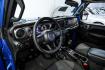 2022 Blue Pearl /Black Jeep Wrangler Sport (1C4GJXAG0NW) with an 3.6L V6 24V VVT engine, Manual transmission, located at 15300 Midway Rd., Addison, TX, 75001, (972) 702-0011, 32.958321, -96.838074- Photo#2