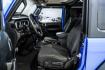 2022 Blue Pearl /Black Jeep Wrangler Sport (1C4GJXAG0NW) with an 3.6L V6 24V VVT engine, Manual transmission, located at 15300 Midway Rd., Addison, TX, 75001, (972) 702-0011, 32.958321, -96.838074- Photo#3