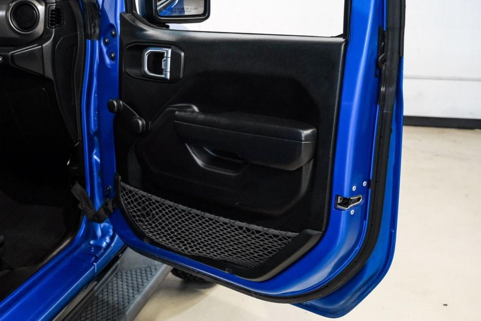 2022 Blue Pearl /Black Jeep Wrangler Sport (1C4GJXAG0NW) with an 3.6L V6 24V VVT engine, Manual transmission, located at 15300 Midway Rd., Addison, TX, 75001, (972) 702-0011, 32.958321, -96.838074- Photo#36