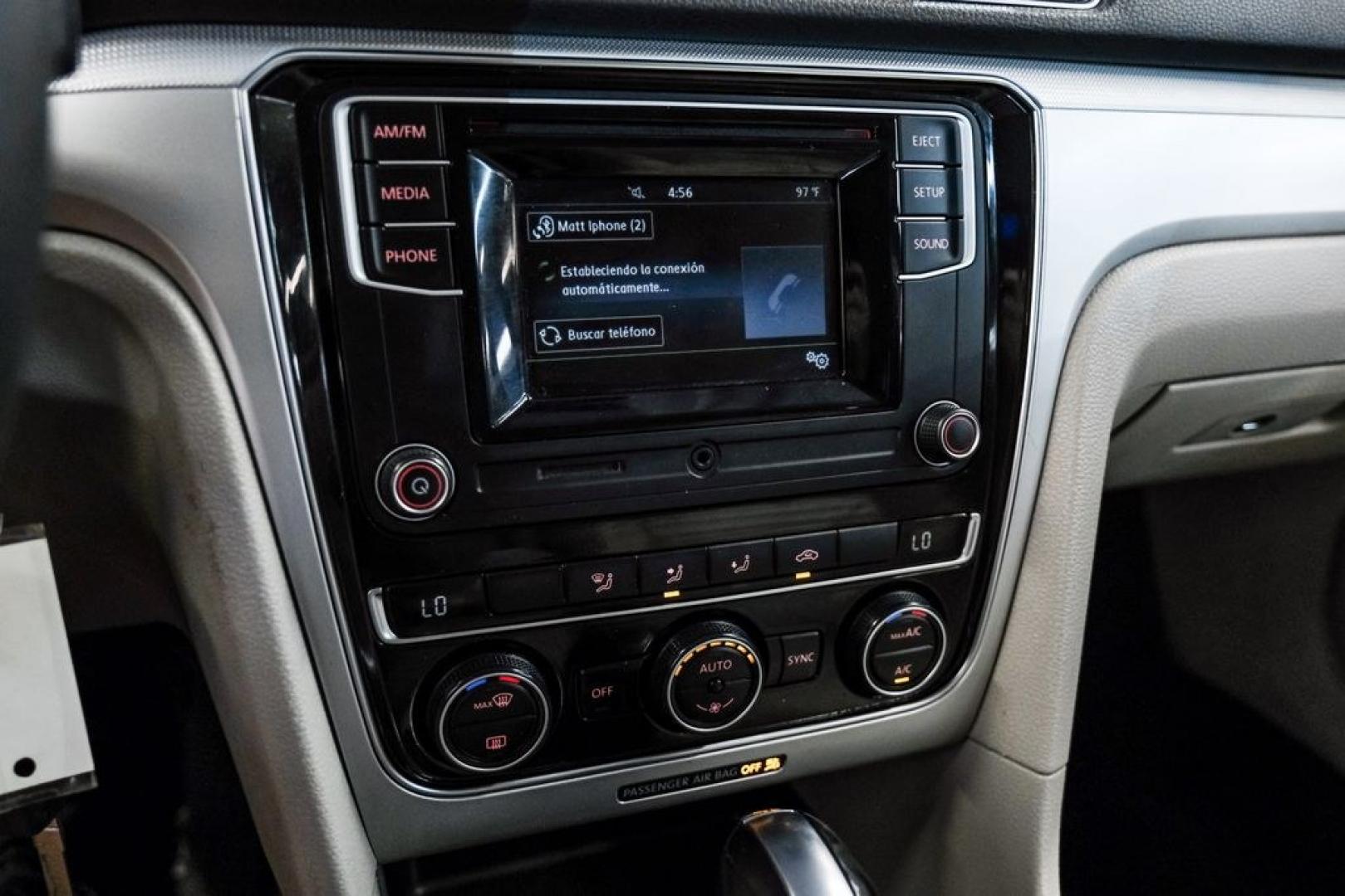 2016 Reflex Silver Metallic /Gray Volkswagen Passat 1.8T S (1VWAS7A31GC) with an 1.8L TSI engine, Automatic transmission, located at 15300 Midway Rd., Addison, TX, 75001, (972) 702-0011, 32.958321, -96.838074- Photo#26