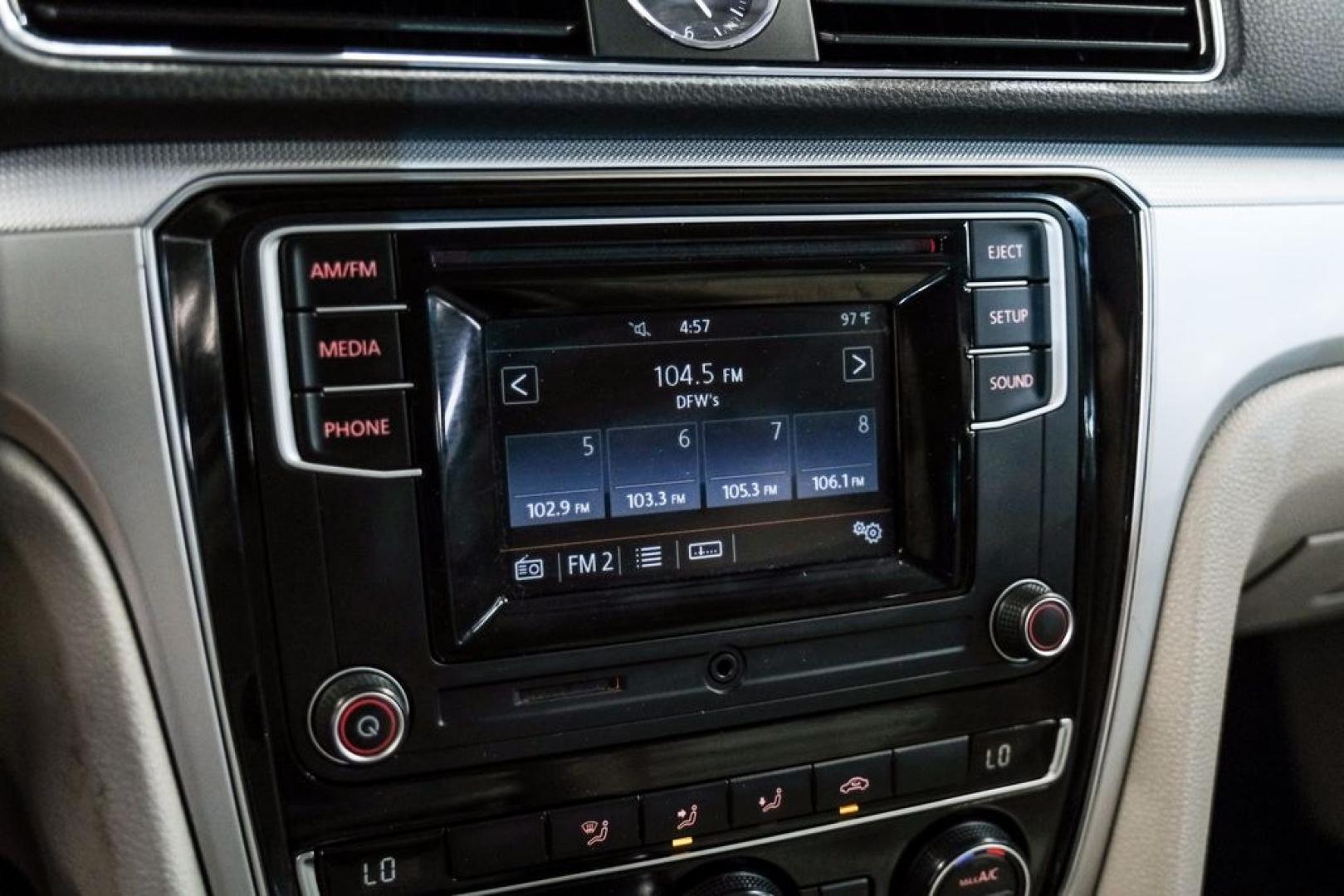 2016 Reflex Silver Metallic /Gray Volkswagen Passat 1.8T S (1VWAS7A31GC) with an 1.8L TSI engine, Automatic transmission, located at 15300 Midway Rd., Addison, TX, 75001, (972) 702-0011, 32.958321, -96.838074- Photo#29