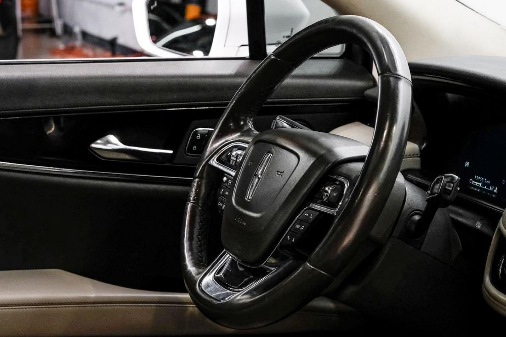 2021 White /Sandstone Lincoln Nautilus Reserve (2LMPJ6K98MB) with an 2.0L Turbocharged engine, Automatic transmission, located at 15300 Midway Rd., Addison, TX, 75001, (972) 702-0011, 32.958321, -96.838074- Photo#21