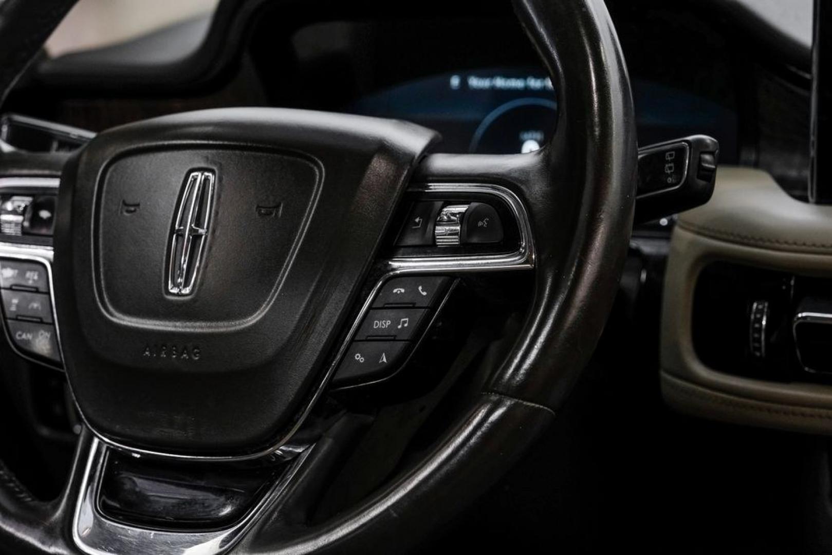 2021 White /Sandstone Lincoln Nautilus Reserve (2LMPJ6K98MB) with an 2.0L Turbocharged engine, Automatic transmission, located at 15300 Midway Rd., Addison, TX, 75001, (972) 702-0011, 32.958321, -96.838074- Photo#24