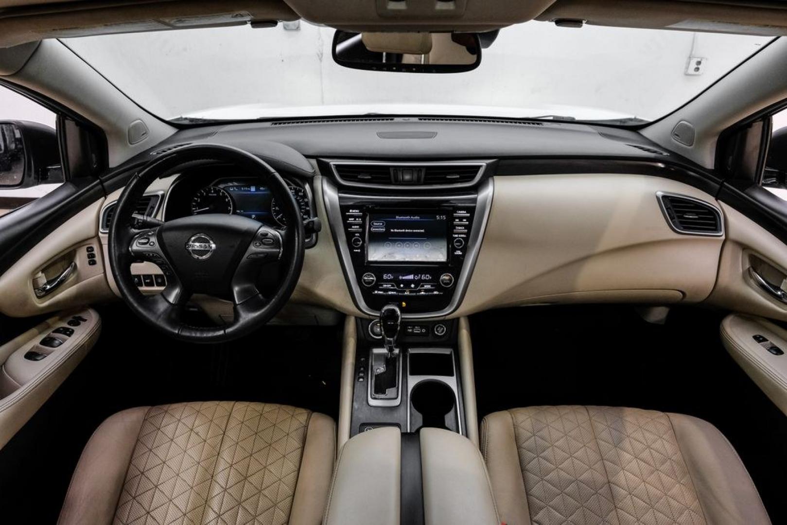 2021 Pearl White /Cashmere Nissan Murano Platinum (5N1AZ2DJ7MC) with an 3.5L V6 DOHC 24V engine, CVT transmission, located at 15300 Midway Rd., Addison, TX, 75001, (972) 702-0011, 32.958321, -96.838074- Photo#19