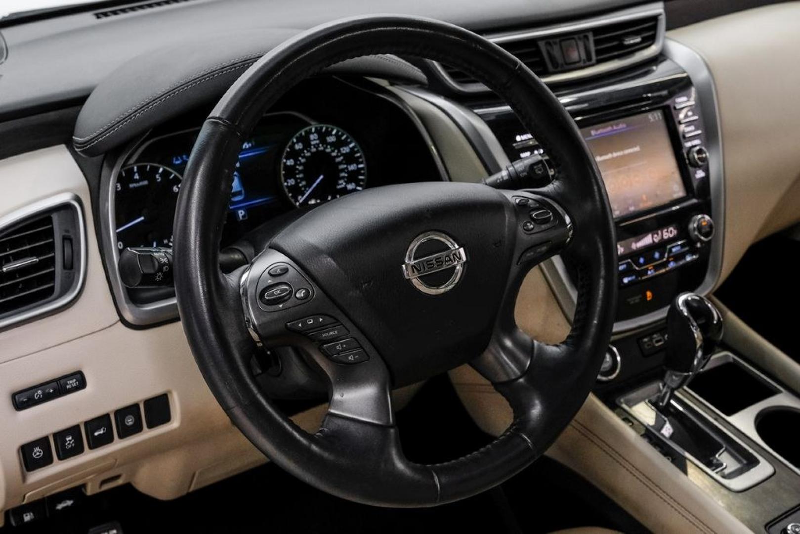 2021 Pearl White /Cashmere Nissan Murano Platinum (5N1AZ2DJ7MC) with an 3.5L V6 DOHC 24V engine, CVT transmission, located at 15300 Midway Rd., Addison, TX, 75001, (972) 702-0011, 32.958321, -96.838074- Photo#22