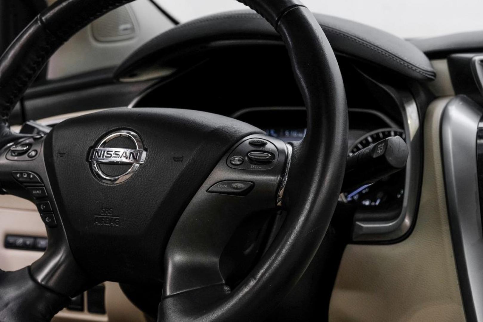 2021 Pearl White /Cashmere Nissan Murano Platinum (5N1AZ2DJ7MC) with an 3.5L V6 DOHC 24V engine, CVT transmission, located at 15300 Midway Rd., Addison, TX, 75001, (972) 702-0011, 32.958321, -96.838074- Photo#24
