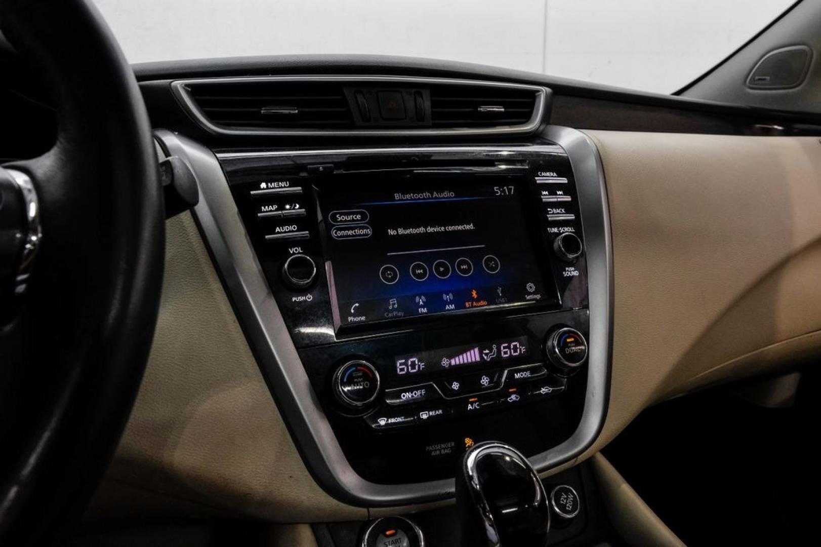 2021 Pearl White /Cashmere Nissan Murano Platinum (5N1AZ2DJ7MC) with an 3.5L V6 DOHC 24V engine, CVT transmission, located at 15300 Midway Rd., Addison, TX, 75001, (972) 702-0011, 32.958321, -96.838074- Photo#31