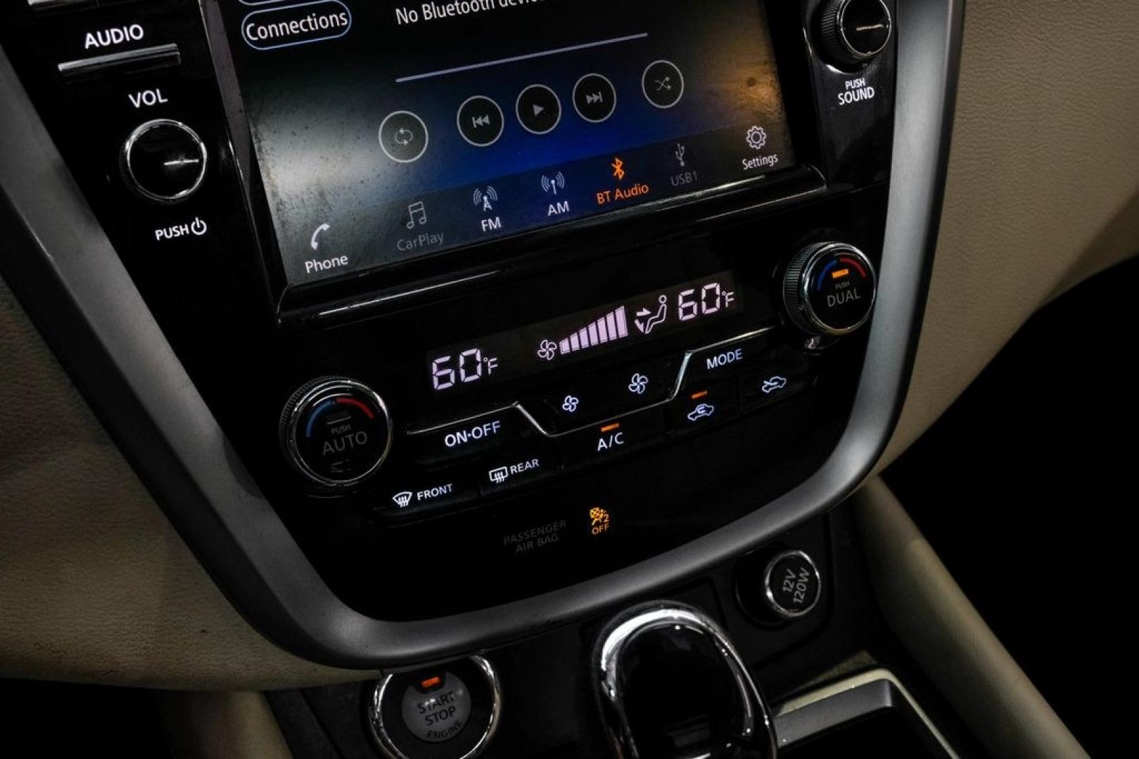 2021 Pearl White /Cashmere Nissan Murano Platinum (5N1AZ2DJ7MC) with an 3.5L V6 DOHC 24V engine, CVT transmission, located at 15300 Midway Rd., Addison, TX, 75001, (972) 702-0011, 32.958321, -96.838074- Photo#32
