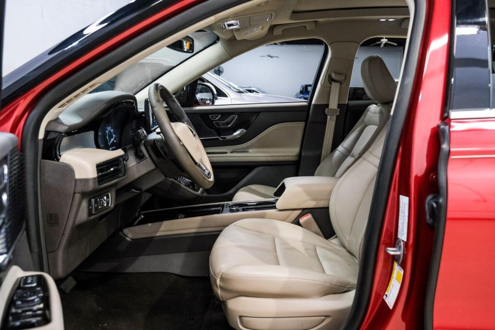 2022 Red /Sandstone Lincoln Corsair Standard (5LMCJ1DH6NU) with an 2.3L I4 engine, Automatic transmission, located at 15300 Midway Rd., Addison, TX, 75001, (972) 702-0011, 32.958321, -96.838074- Photo#3