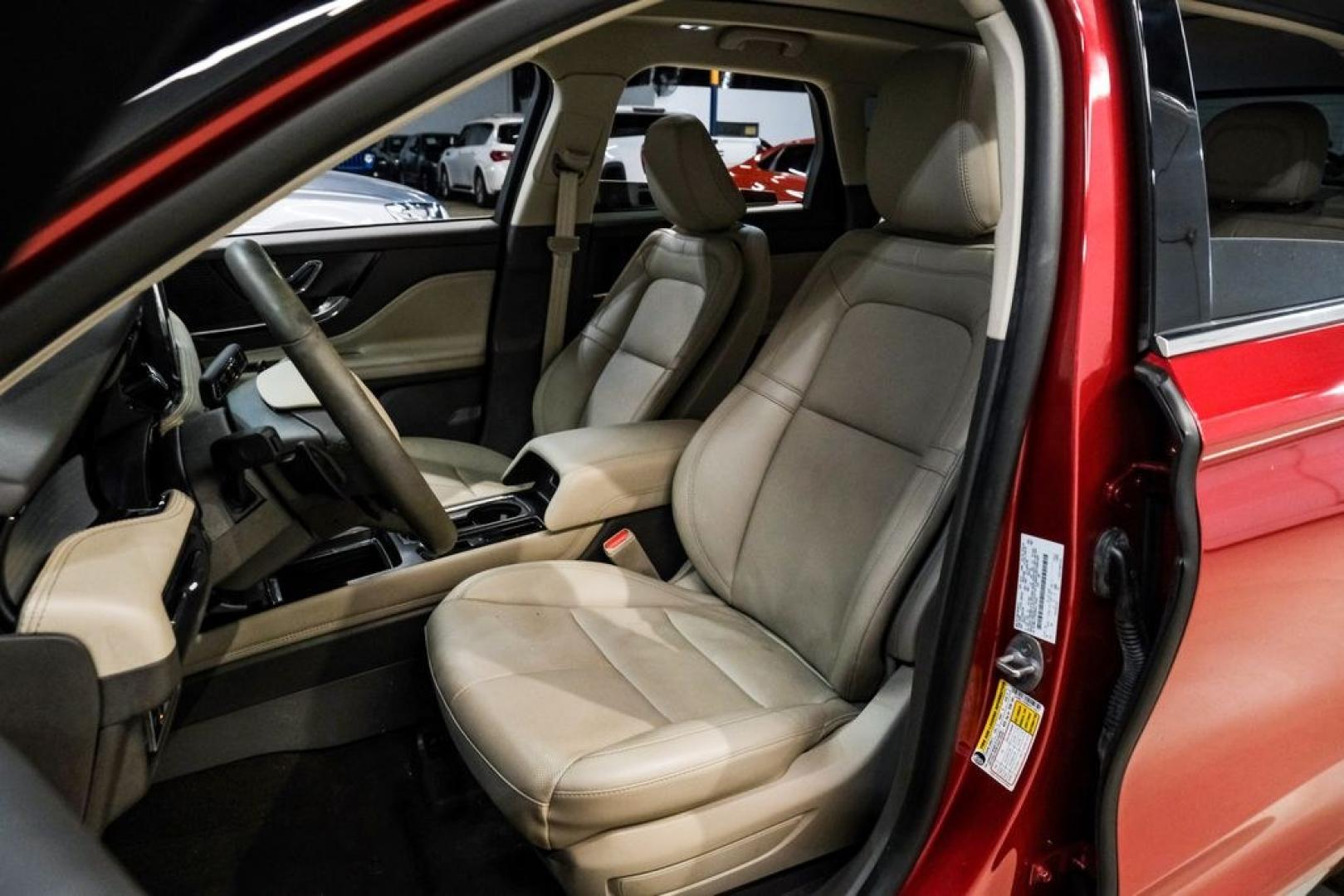 2022 Red /Sandstone Lincoln Corsair Standard (5LMCJ1DH6NU) with an 2.3L I4 engine, Automatic transmission, located at 15300 Midway Rd., Addison, TX, 75001, (972) 702-0011, 32.958321, -96.838074- Photo#32