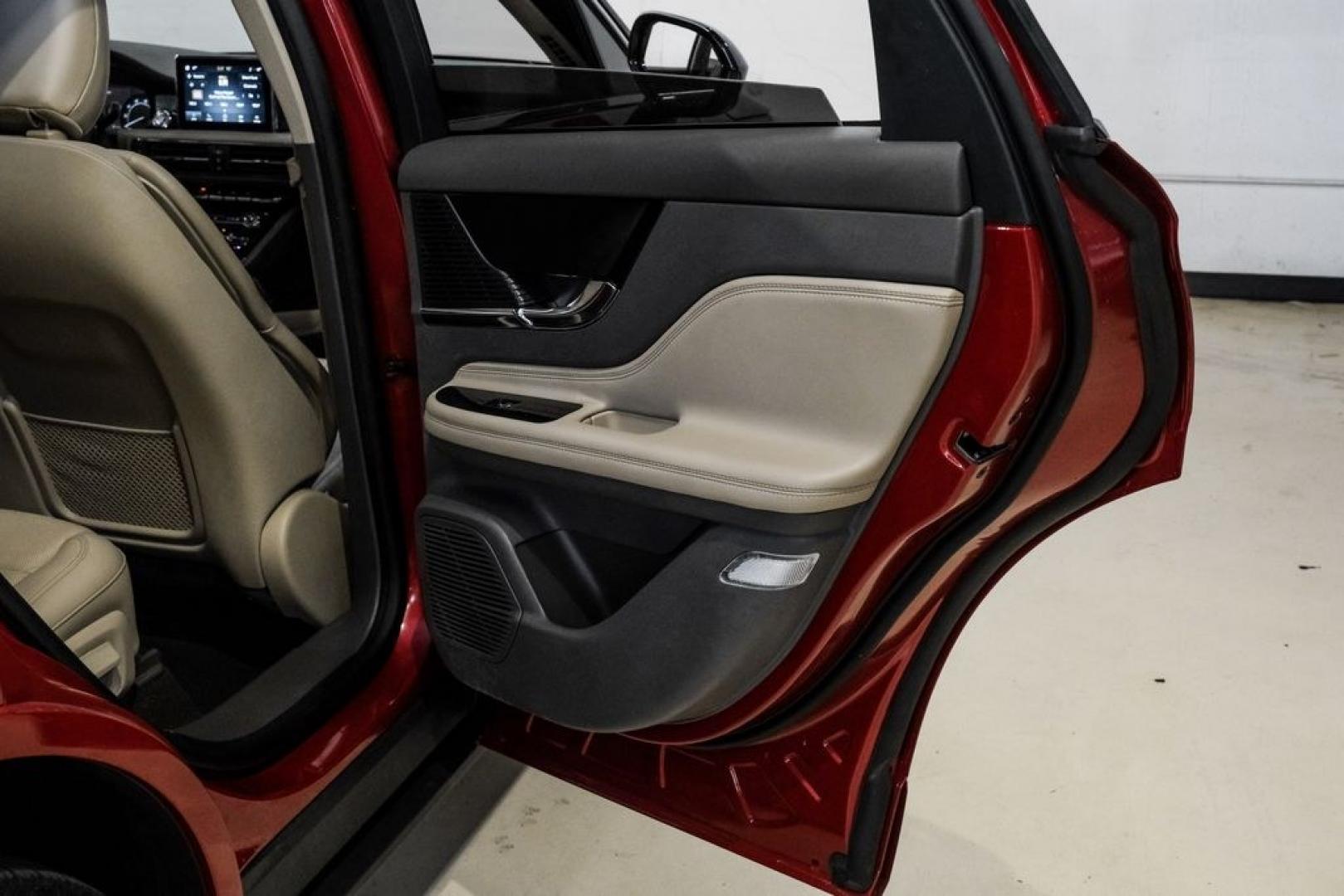2022 Red /Sandstone Lincoln Corsair Standard (5LMCJ1DH6NU) with an 2.3L I4 engine, Automatic transmission, located at 15300 Midway Rd., Addison, TX, 75001, (972) 702-0011, 32.958321, -96.838074- Photo#47