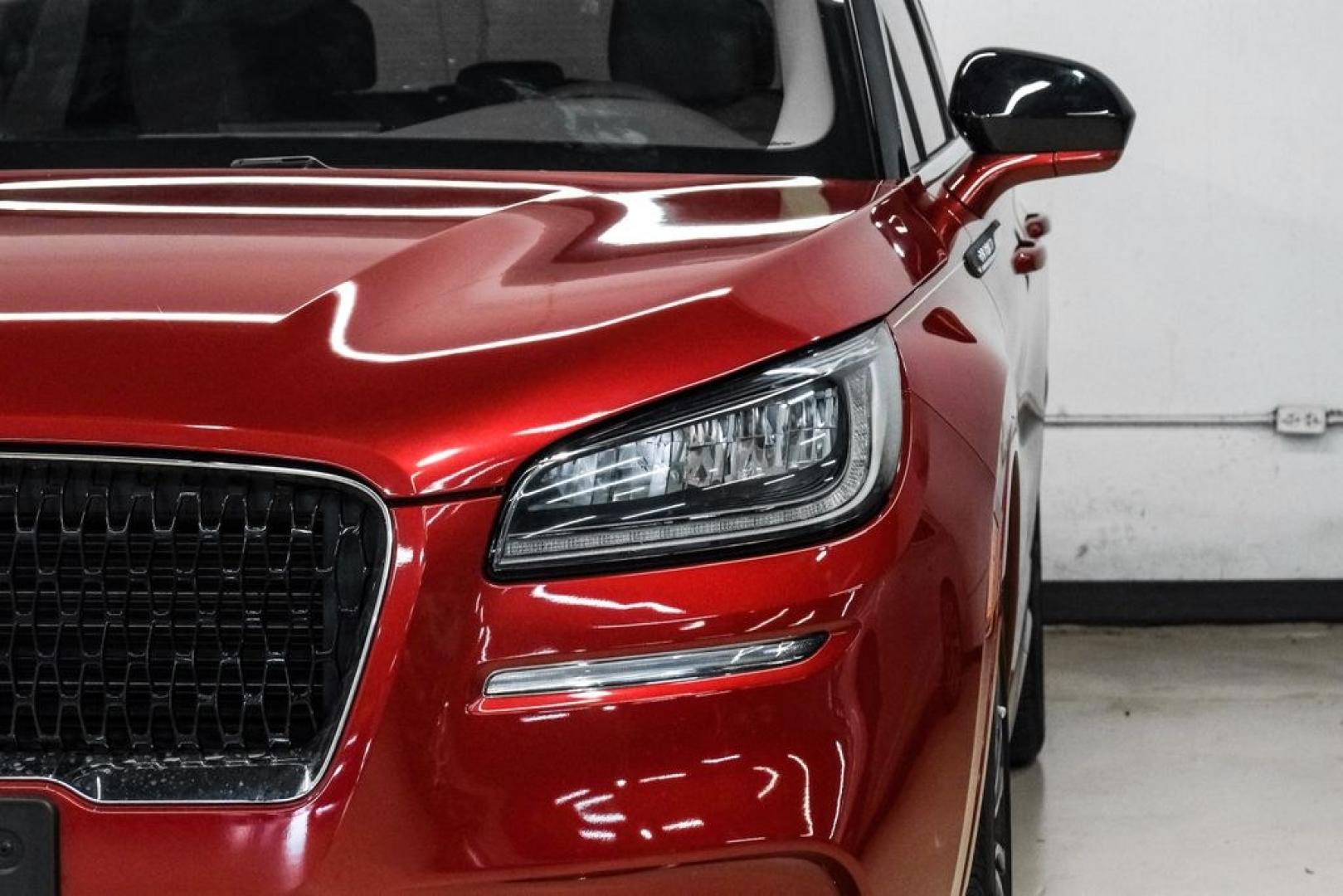 2022 Red /Sandstone Lincoln Corsair Standard (5LMCJ1DH6NU) with an 2.3L I4 engine, Automatic transmission, located at 15300 Midway Rd., Addison, TX, 75001, (972) 702-0011, 32.958321, -96.838074- Photo#48