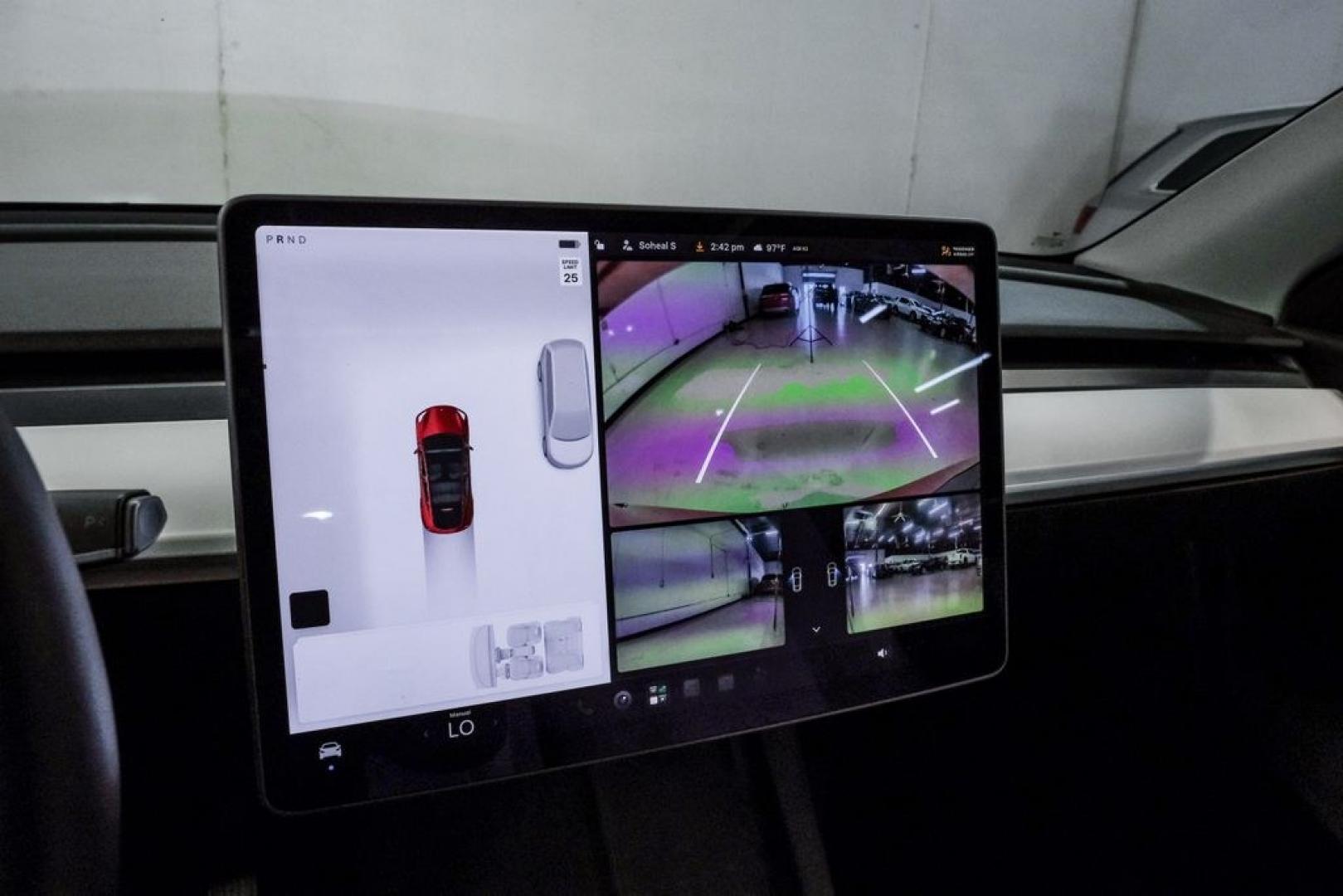 2022 Red Multi-Coat /White/Black Tesla Model Y Long Range (7SAYGDEEXNF) with an Electric Motor engine, Automatic transmission, located at 15300 Midway Rd., Addison, TX, 75001, (972) 702-0011, 32.958321, -96.838074- Photo#25