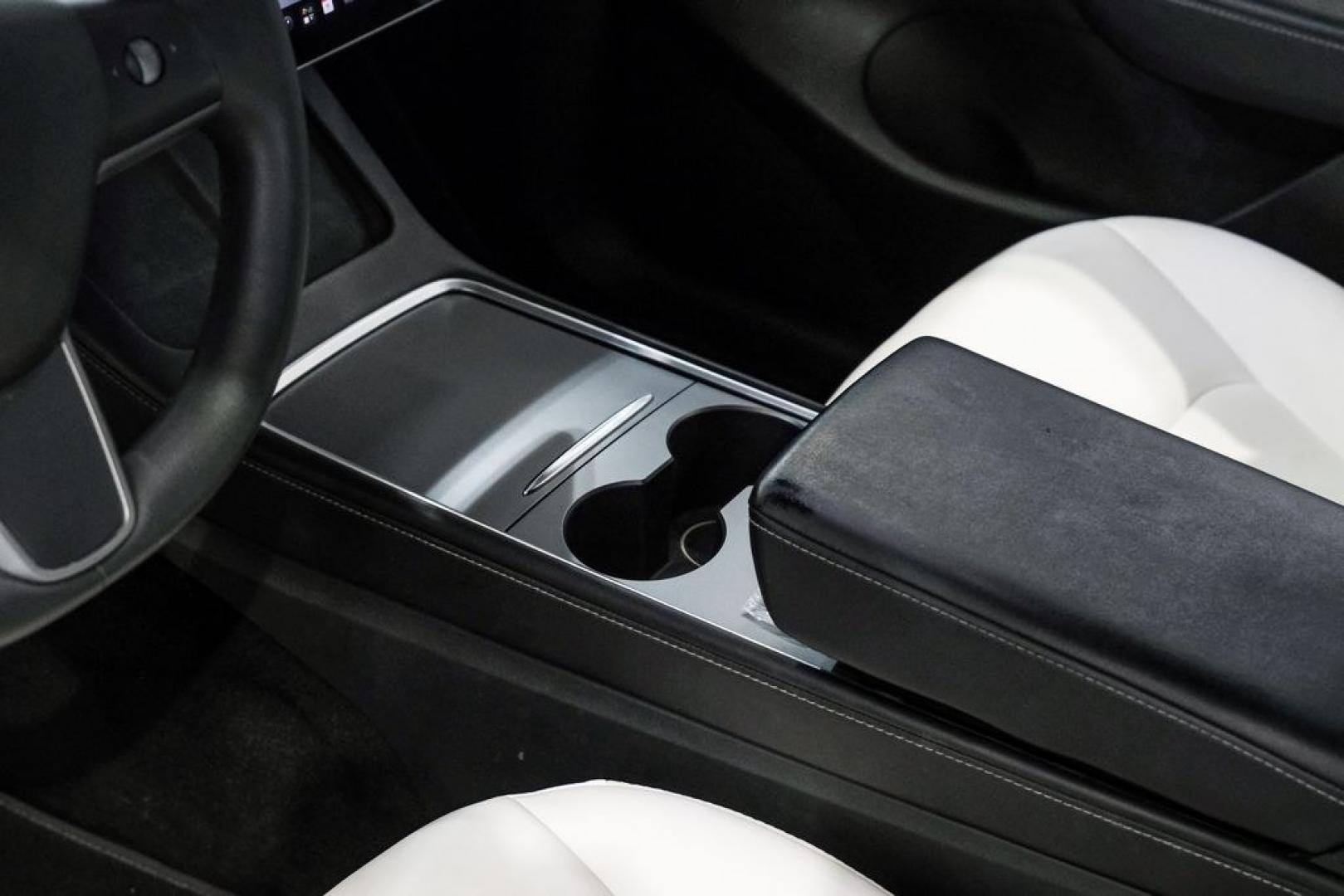2022 Red Multi-Coat /White/Black Tesla Model Y Long Range (7SAYGDEEXNF) with an Electric Motor engine, Automatic transmission, located at 15300 Midway Rd., Addison, TX, 75001, (972) 702-0011, 32.958321, -96.838074- Photo#27