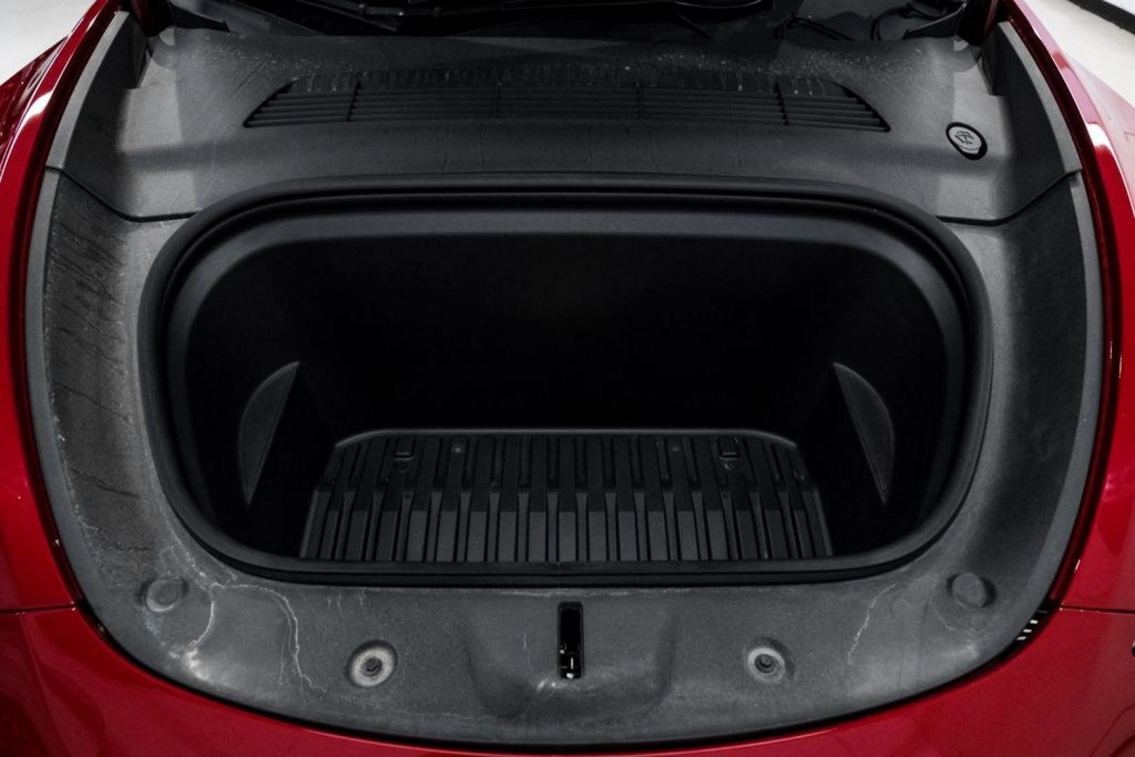 2022 Red Multi-Coat /White/Black Tesla Model Y Long Range (7SAYGDEEXNF) with an Electric Motor engine, Automatic transmission, located at 15300 Midway Rd., Addison, TX, 75001, (972) 702-0011, 32.958321, -96.838074- Photo#51