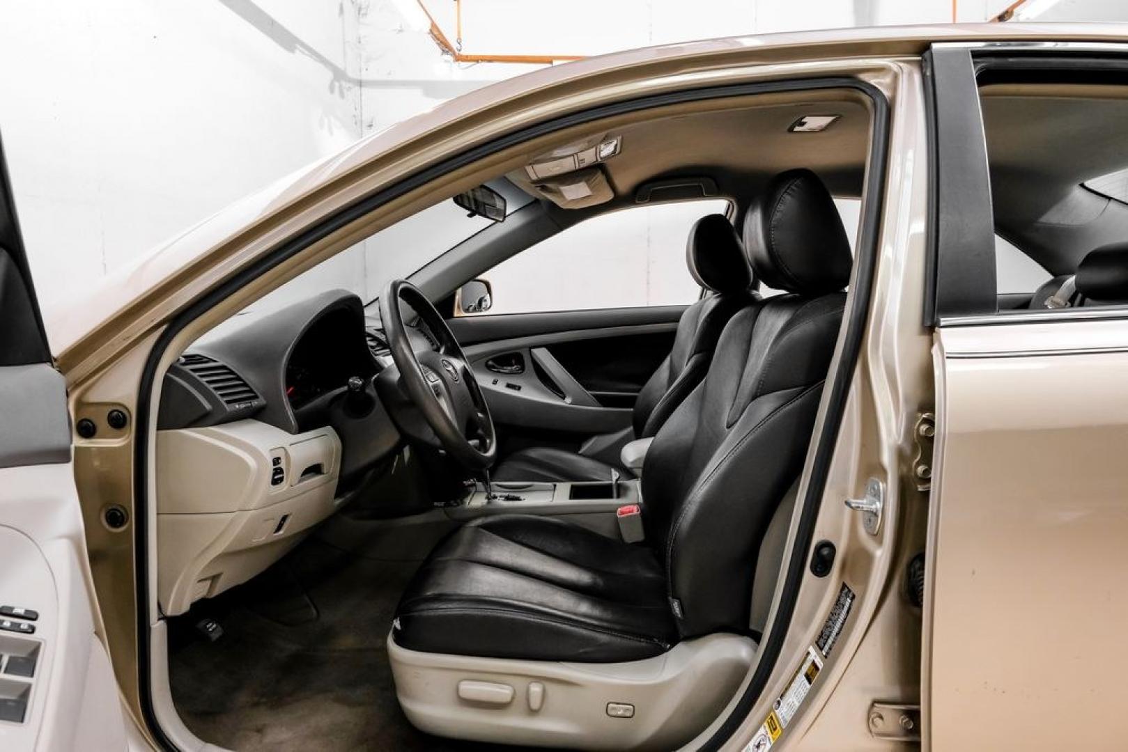 2011 Sandy Beach Metallic /Bisque Toyota Camry LE (4T1BF3EK8BU) with an 2.5L I4 SMPI DOHC engine, Automatic transmission, located at 15300 Midway Rd., Addison, TX, 75001, (972) 702-0011, 32.958321, -96.838074- Photo#3