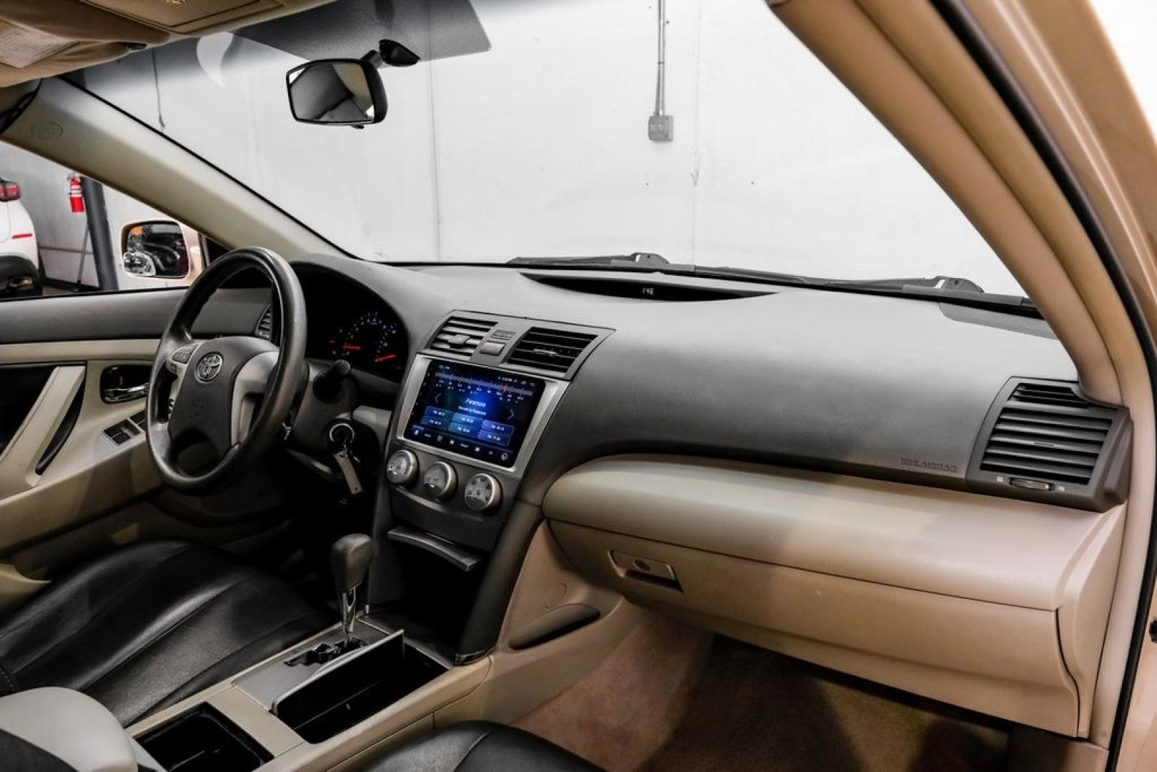 2011 Sandy Beach Metallic /Bisque Toyota Camry LE (4T1BF3EK8BU) with an 2.5L I4 SMPI DOHC engine, Automatic transmission, located at 15300 Midway Rd., Addison, TX, 75001, (972) 702-0011, 32.958321, -96.838074- Photo#17